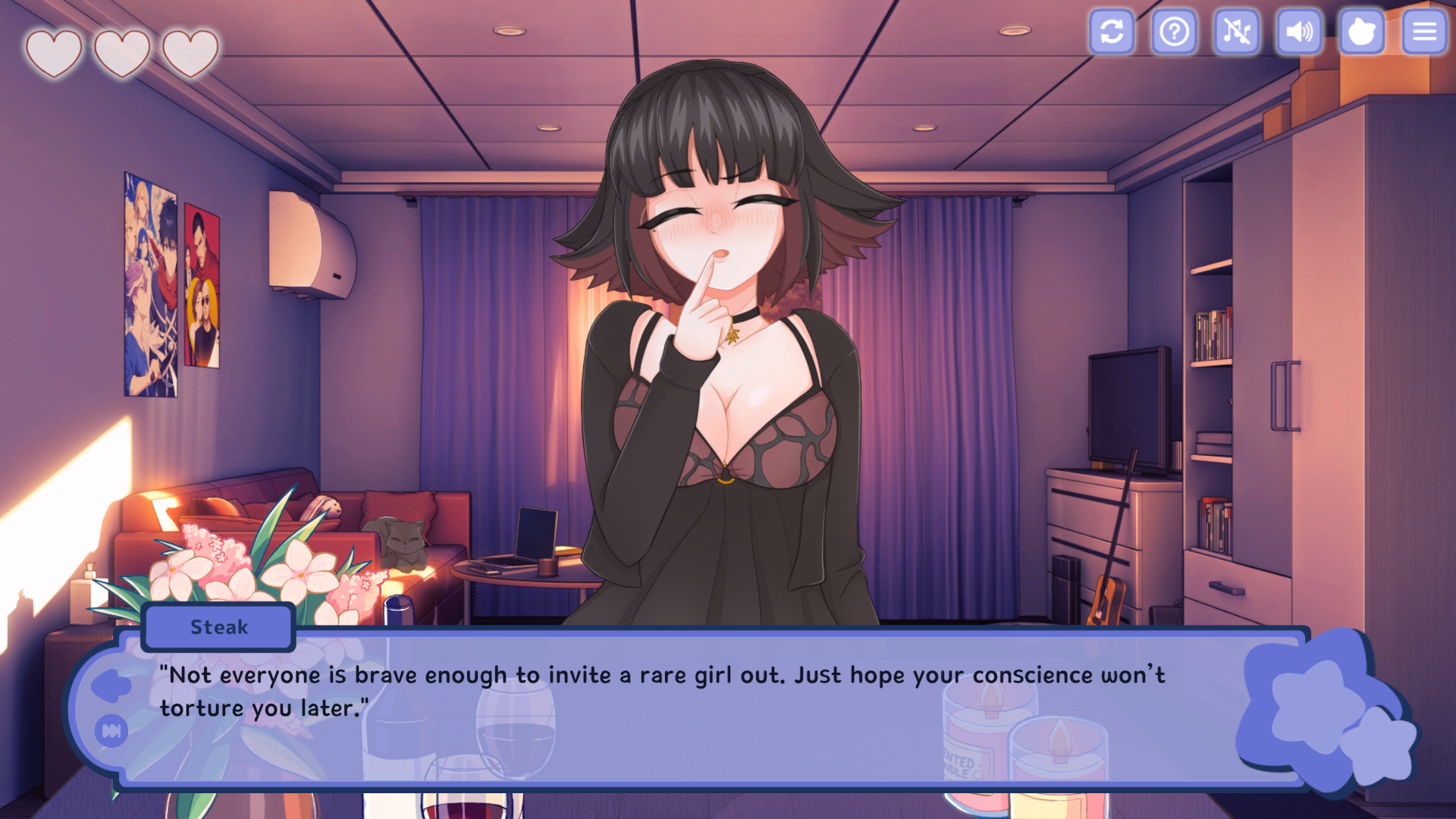 Unity Completed Tasty Bite: Food Dating Simulator [v1.0] [DuckMemeticsGames]