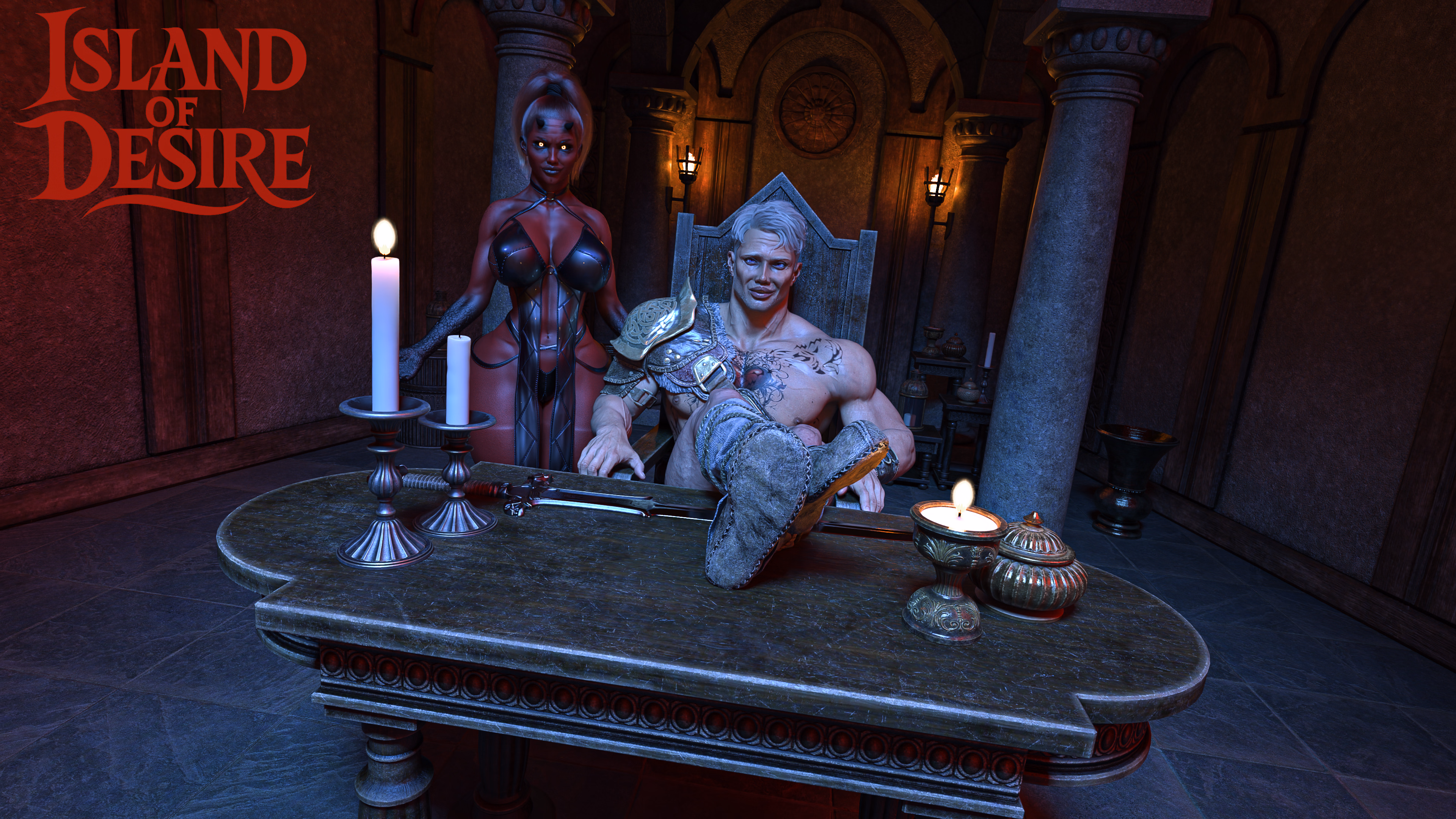 VN Ren'Py Island of Desire [v0.03a] [OGRE3D] download