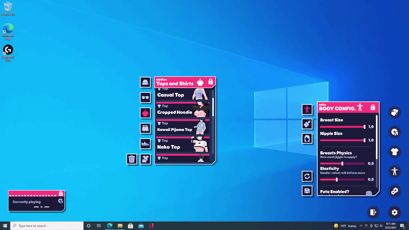 Unity Neko Desktop Pet 2 [v1.2] [SatyrKing]