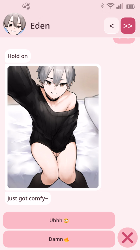 VN Godot Femboy Phone [v0.1.0] [Shybox]