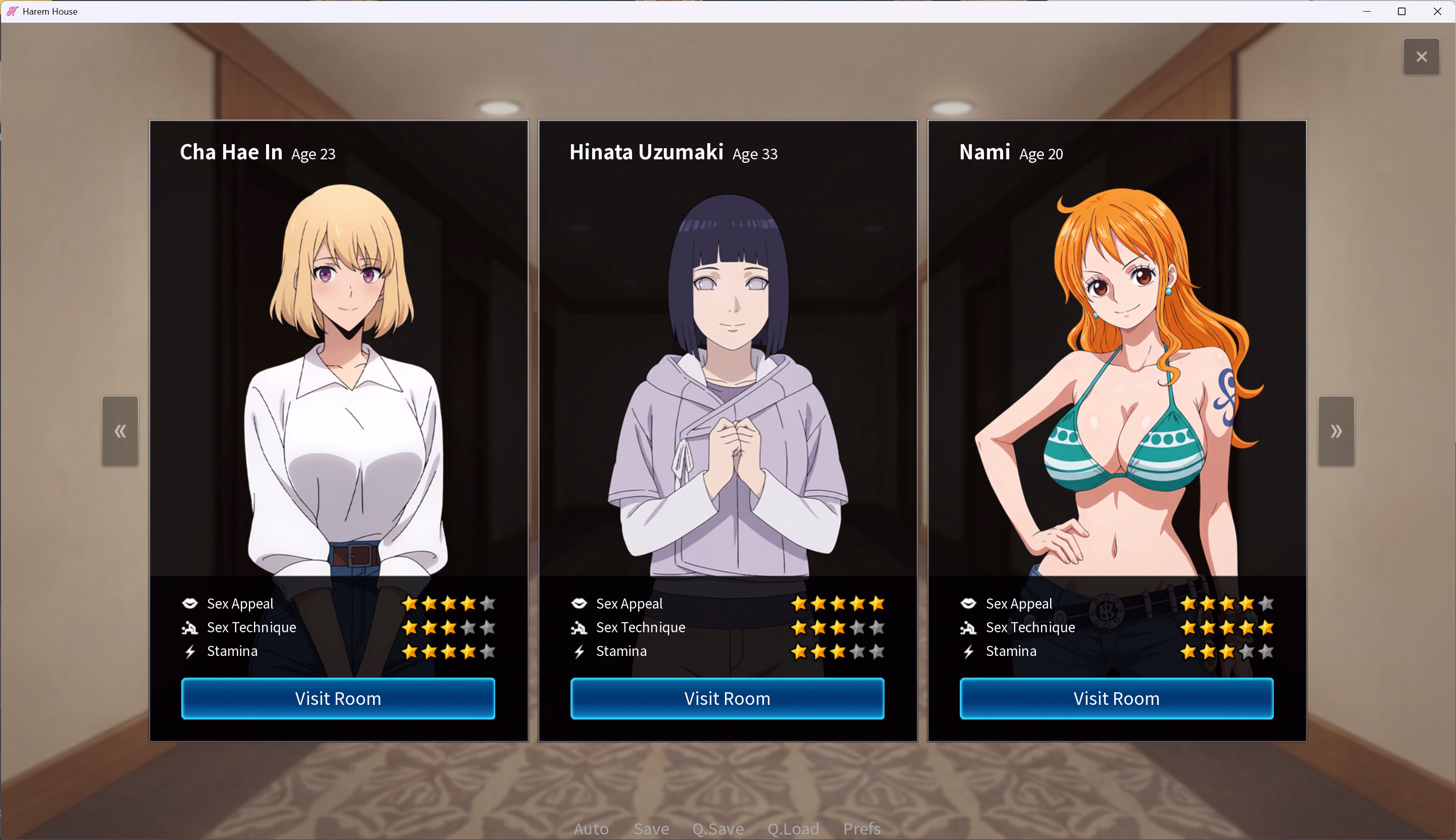 Ren'Py Harem House [v0.1.1] [Gochux]
