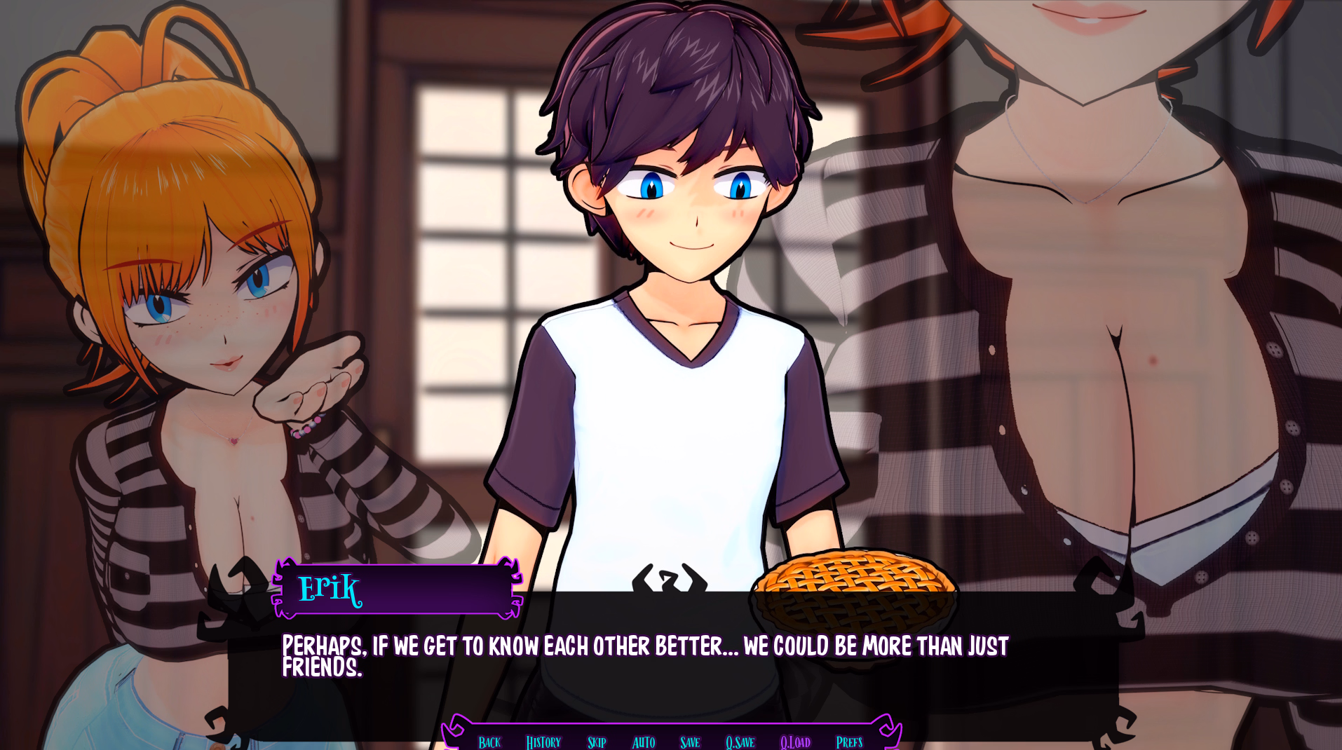 Ren'Py Haunted Gravings [Demo] [StrawniteGames]