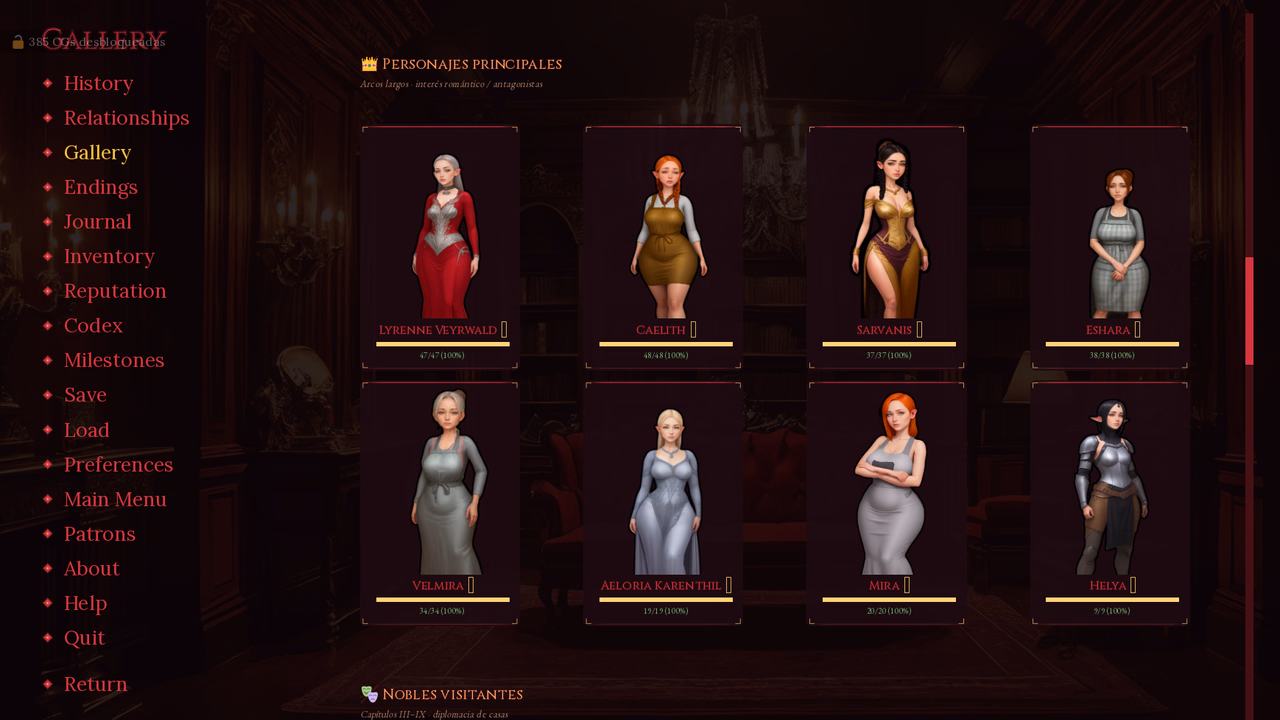 VN Ren'Py Chains of the Forest [v0.3.0] [MRGN Studios]