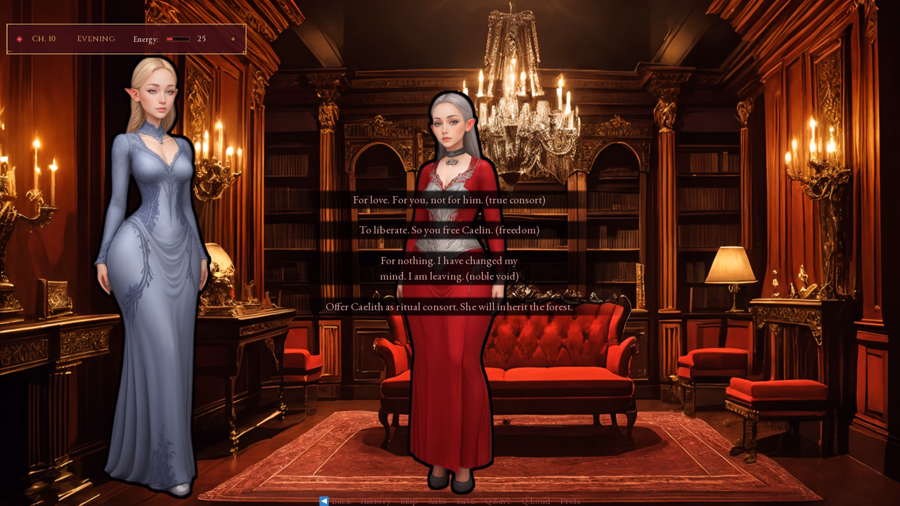 VN Ren'Py Chains of the Forest [v0.3.0] [MRGN Studios]