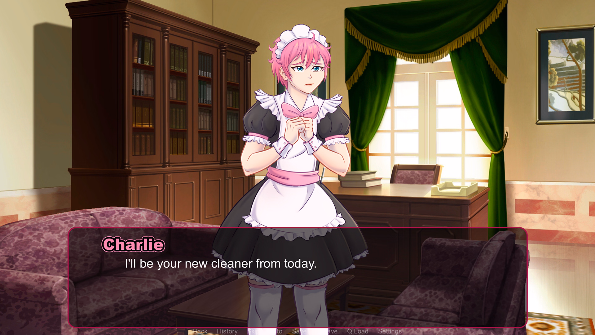 VN Ren'Py Completed My Femboy Maid [v1.0] [Kipukink]