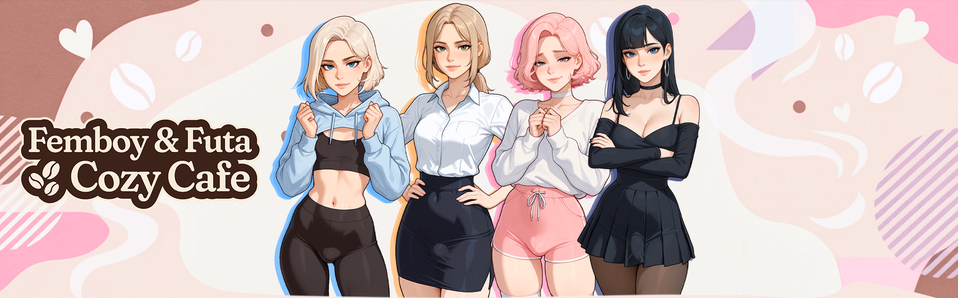 Ren'Py Femboy & Futa Cozy Cafe [Demo] [Pink Twilight] download