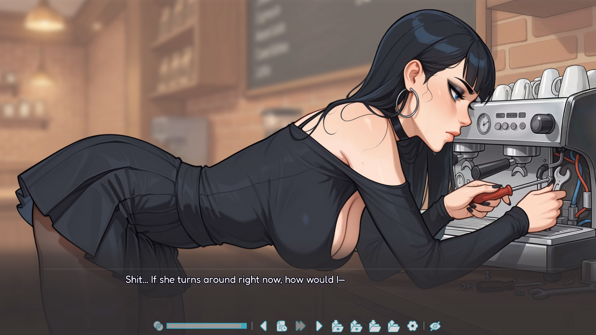 Ren'Py Femboy & Futa Cozy Cafe [Demo] [Pink Twilight]