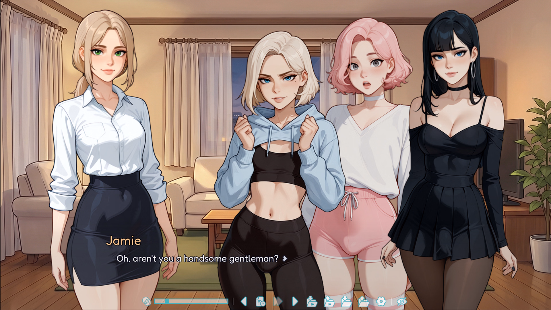 Ren'Py Femboy & Futa Cozy Cafe [Demo] [Pink Twilight]