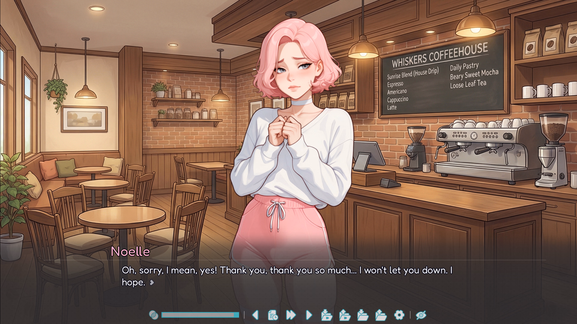 Ren'Py Femboy & Futa Cozy Cafe [Demo] [Pink Twilight]