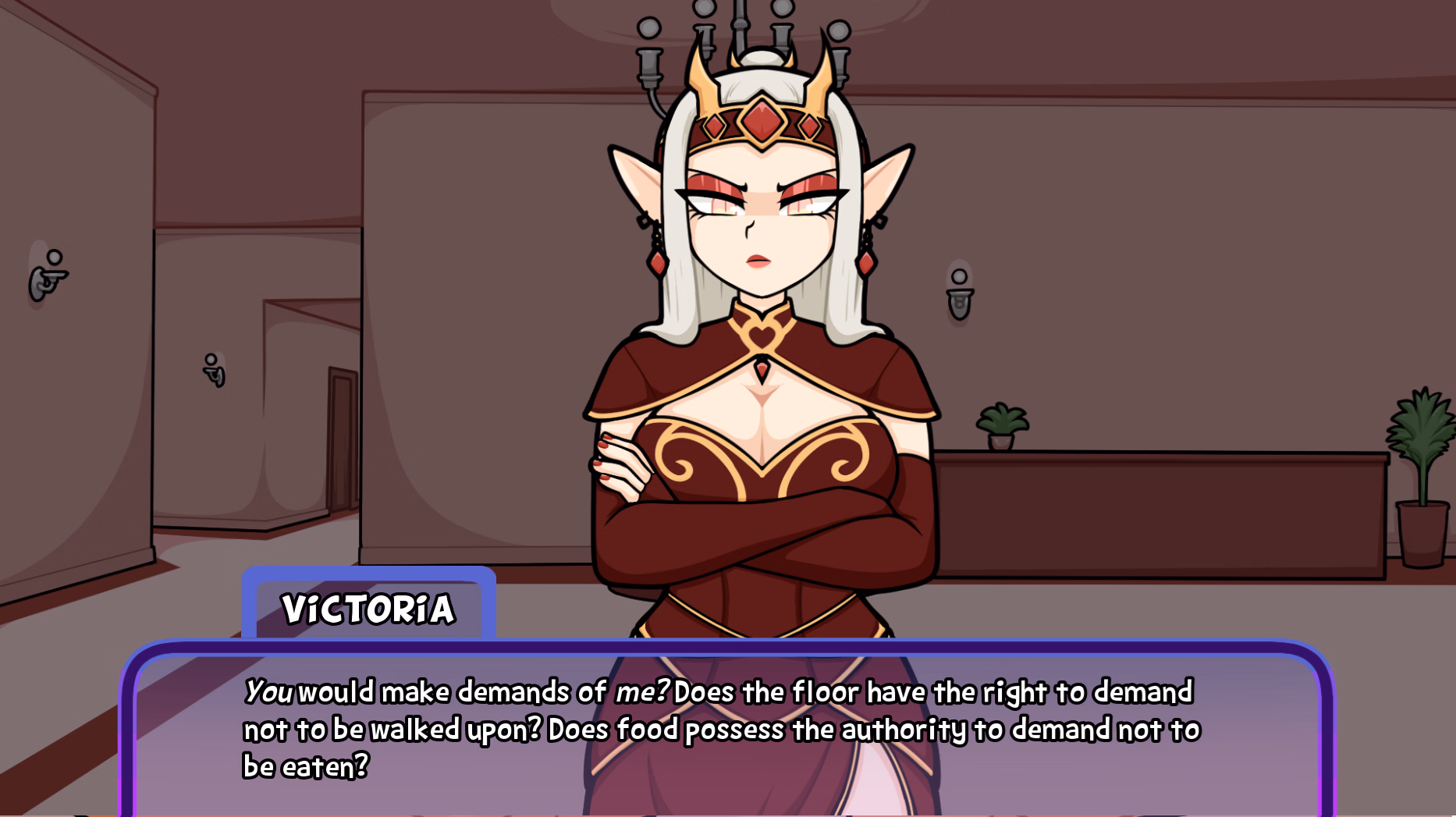 Ren'Py Completed Solsaxiom: A Giant Elf Butler Sim [v1.0] [JJ-Psychotic]