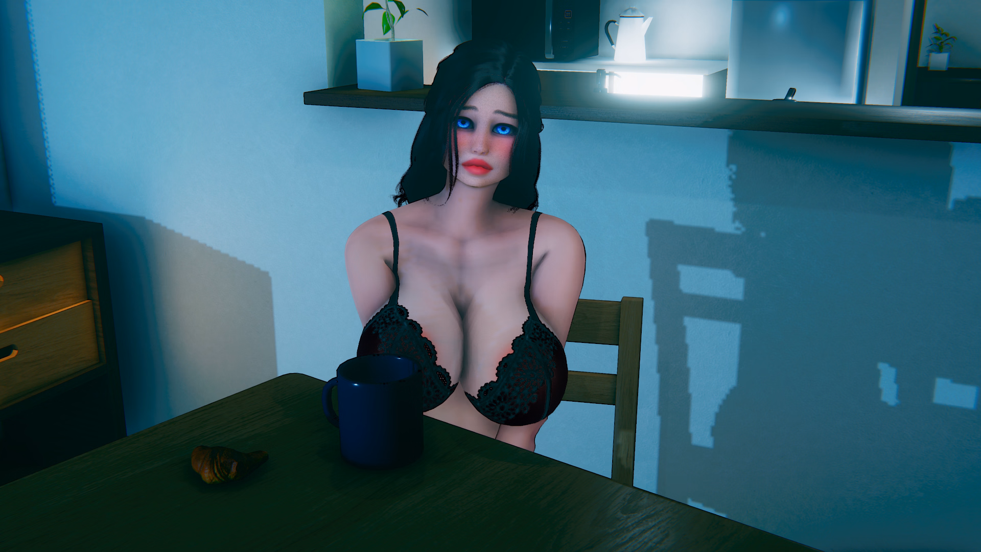 VN Ren'Py Blue Notes [v0.2] [Emailna]