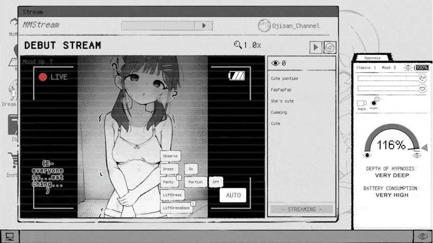 Unity Go Live! Become an Erotic Streamer with Hypnosis App [v0.5] [Hypnosis Lab]