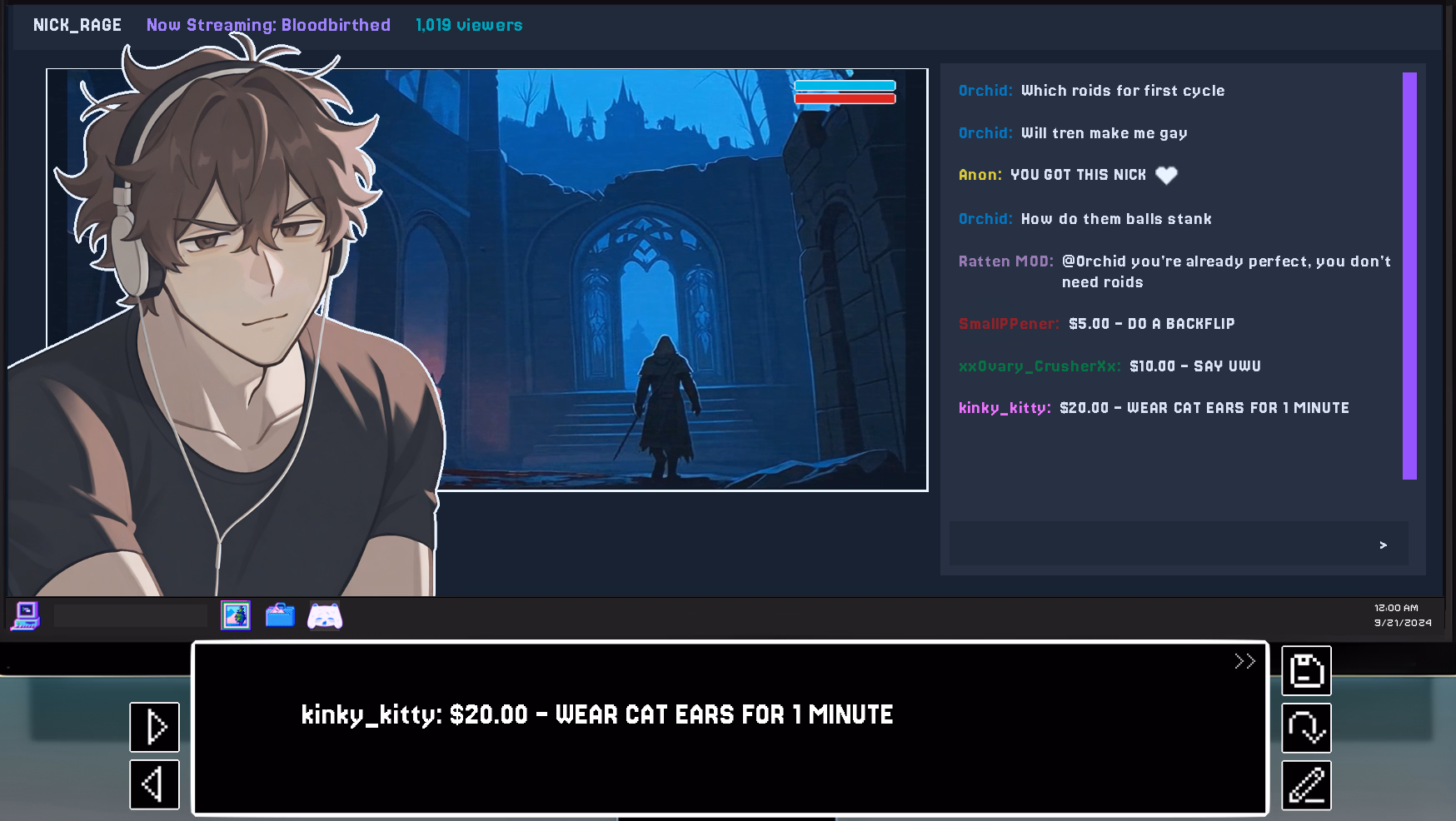 VN Ren'Py Incel Server [demo] [Ratten]