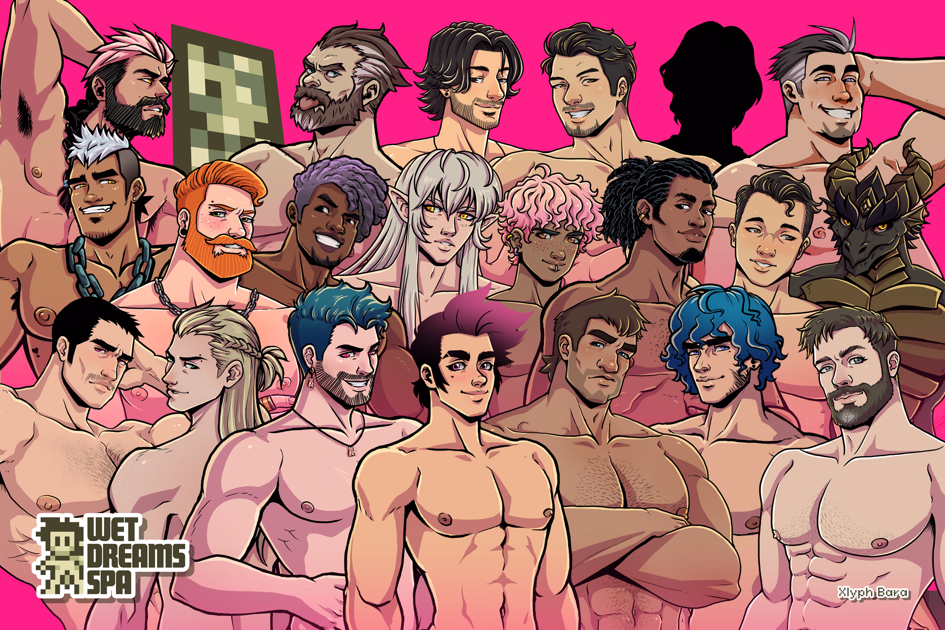 Unity Wet Dreams Spa [v3.1] [Xlyph Bara Games]