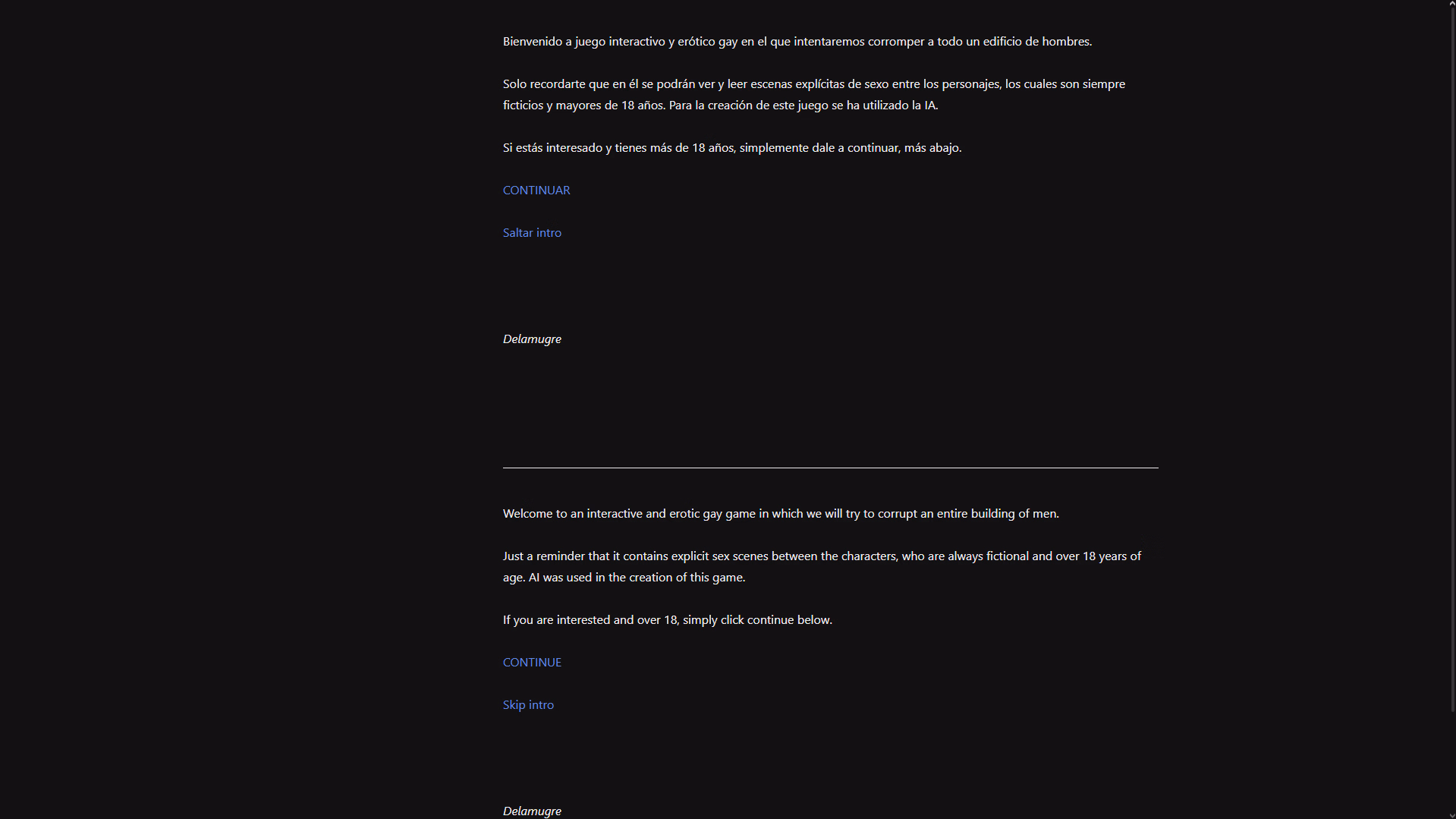 HTML Onhold Gayworld app [v2.0] [Delamugre]