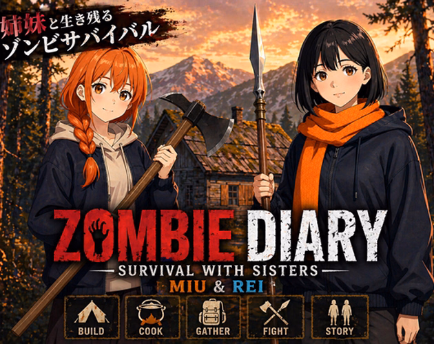 VN Others Zombie Diary: Survival with Sisters Miu & Rei [v1.03] [NightCapybara] download