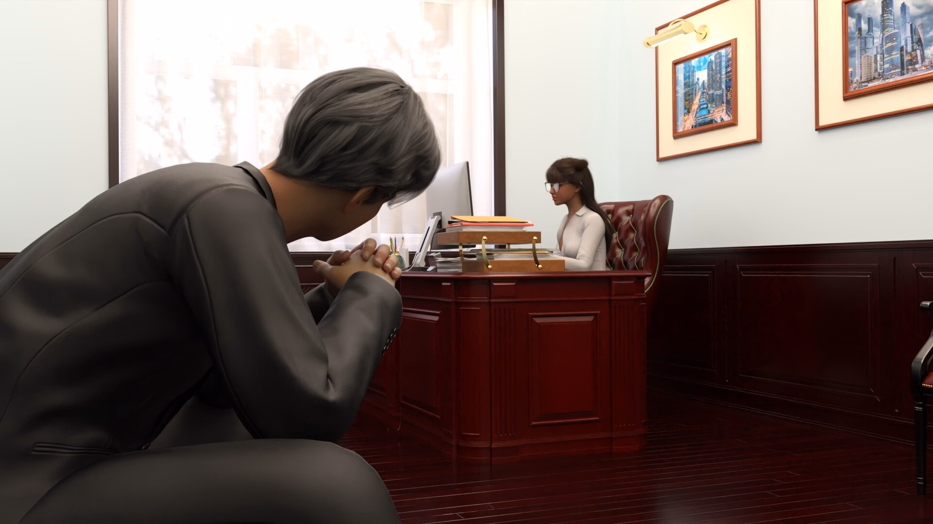 VN Ren'Py Completed Ghost of Tokyo [v1.0] [Shadow Veil Studios]
