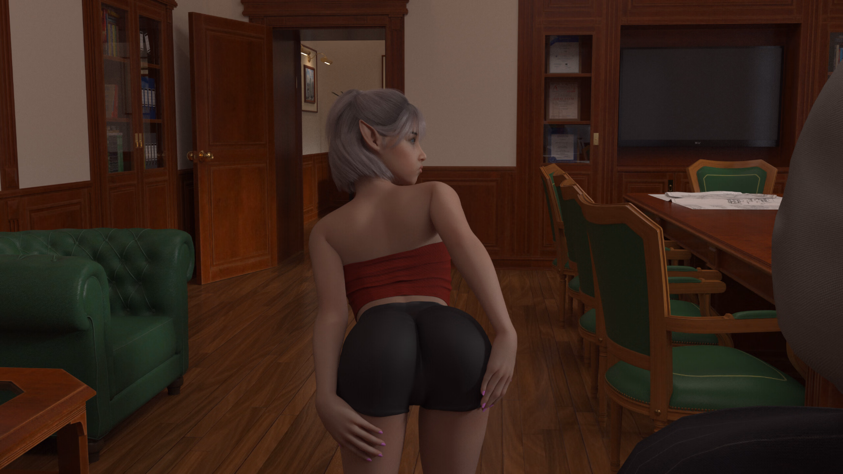 VN Ren'Py Self Portrait [v0.1 ] [The_Architect]