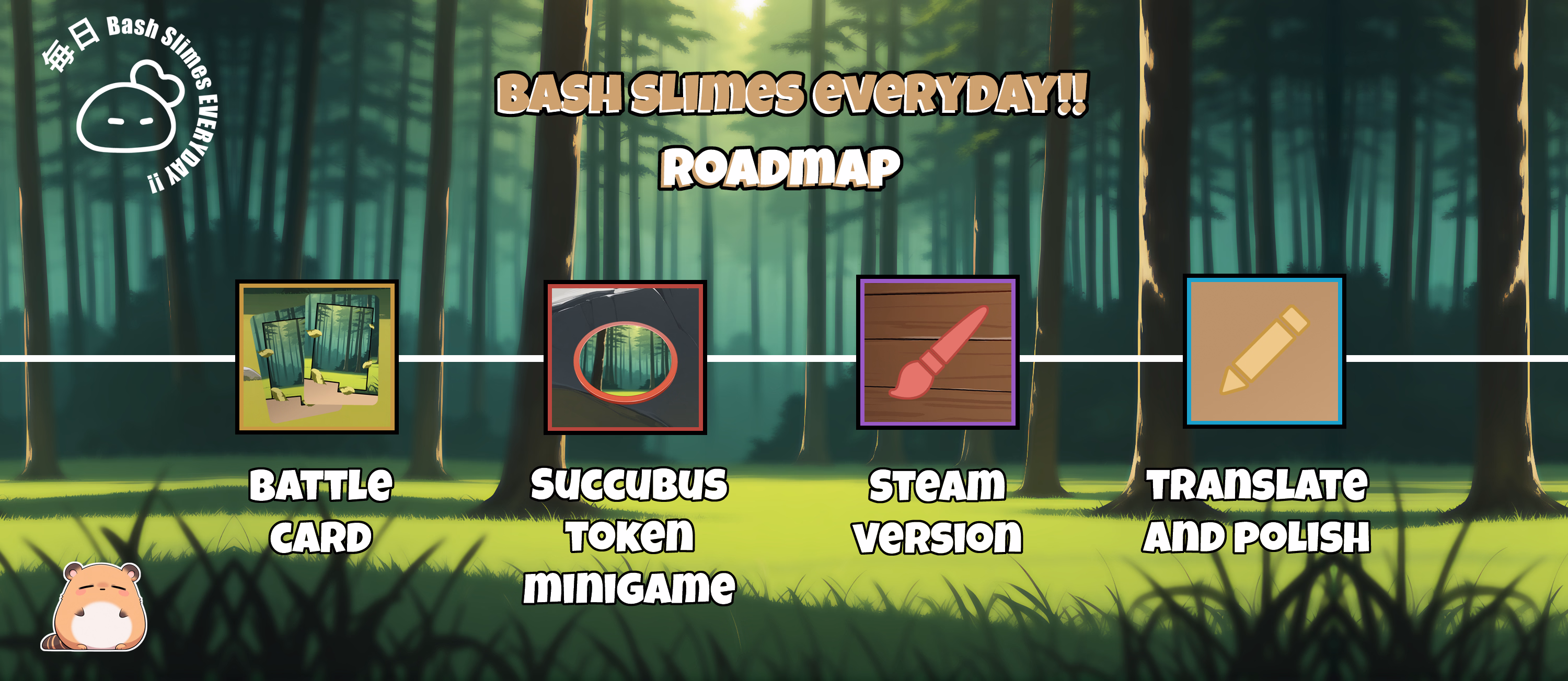 Unity Bash Slimes EVERYDAY!! [v1.4] [UnfasedTanuki]