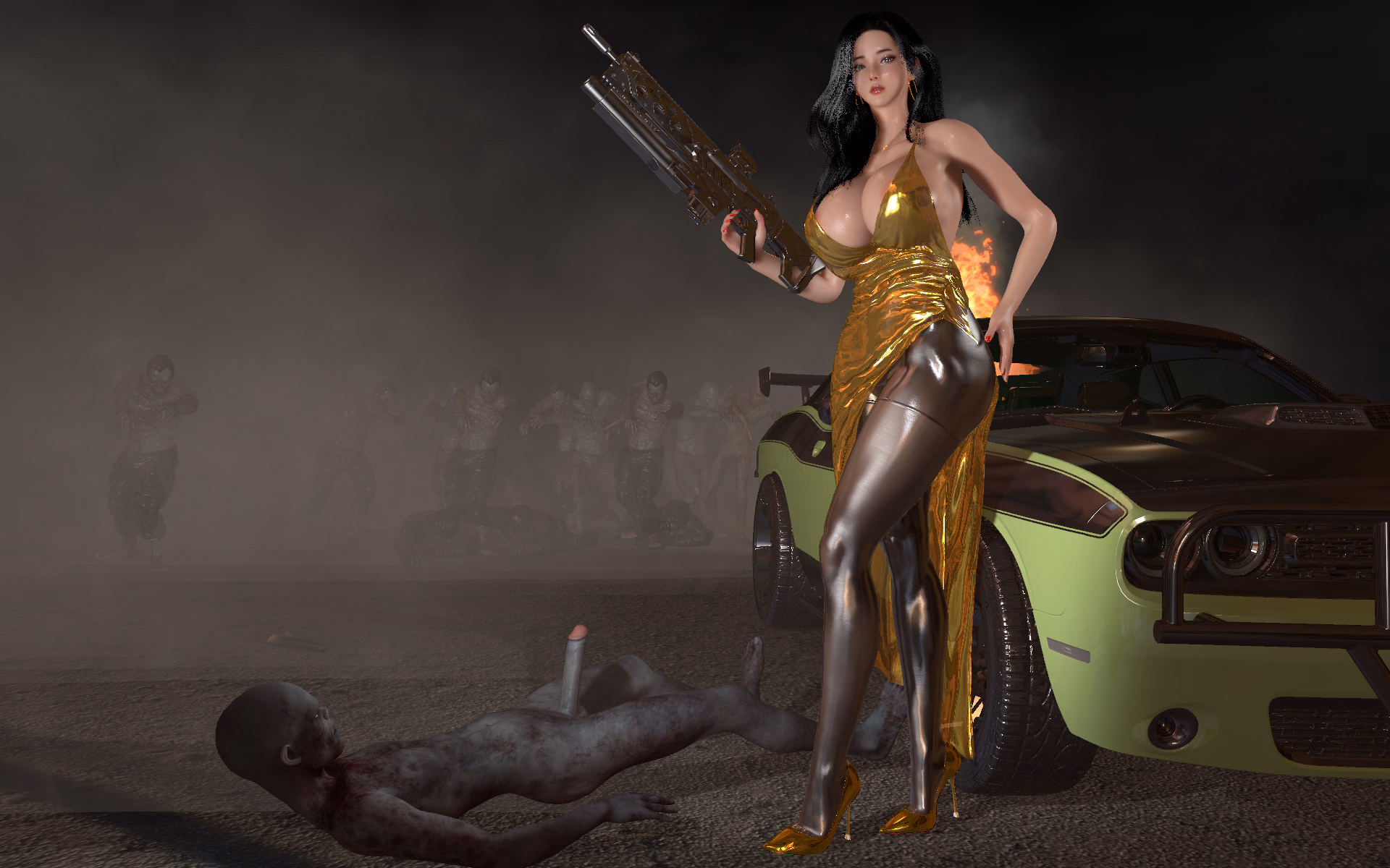 Unity Zombie Queen [v2.0] [andywongusa]