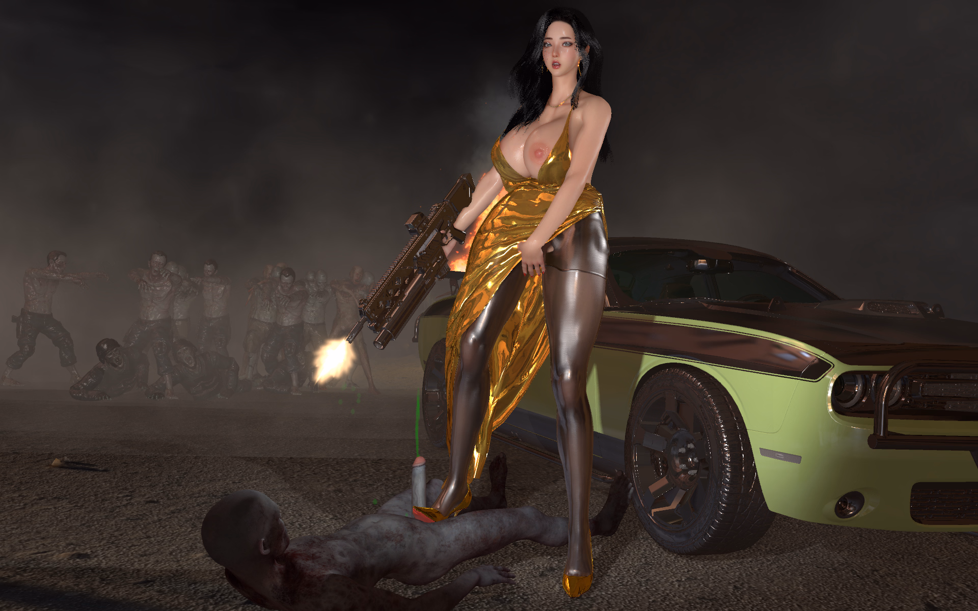 Unity Zombie Queen [v2.0] [andywongusa]