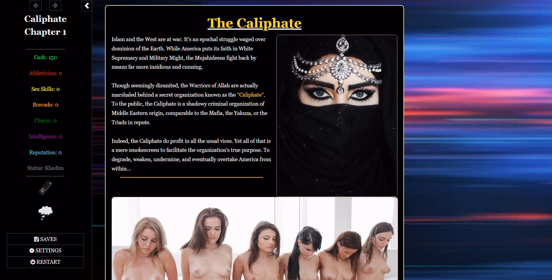 HTML The Caliphate [v0.1.4] [Europe1]