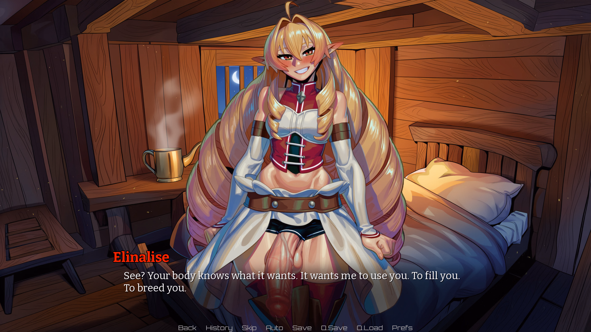 VN Ren'Py Logout Denied: How I, the Beta Tester, Became Trapped in a Futanari-Dominated VR Simulation [v0.3] [NaughtyMosquito]
