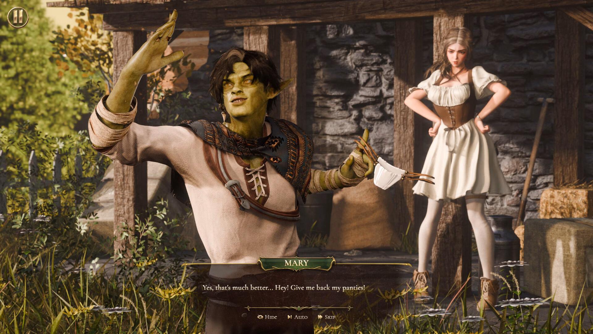 VN Unity Goblins Stole My Panties [Demo] [Lewd Star]