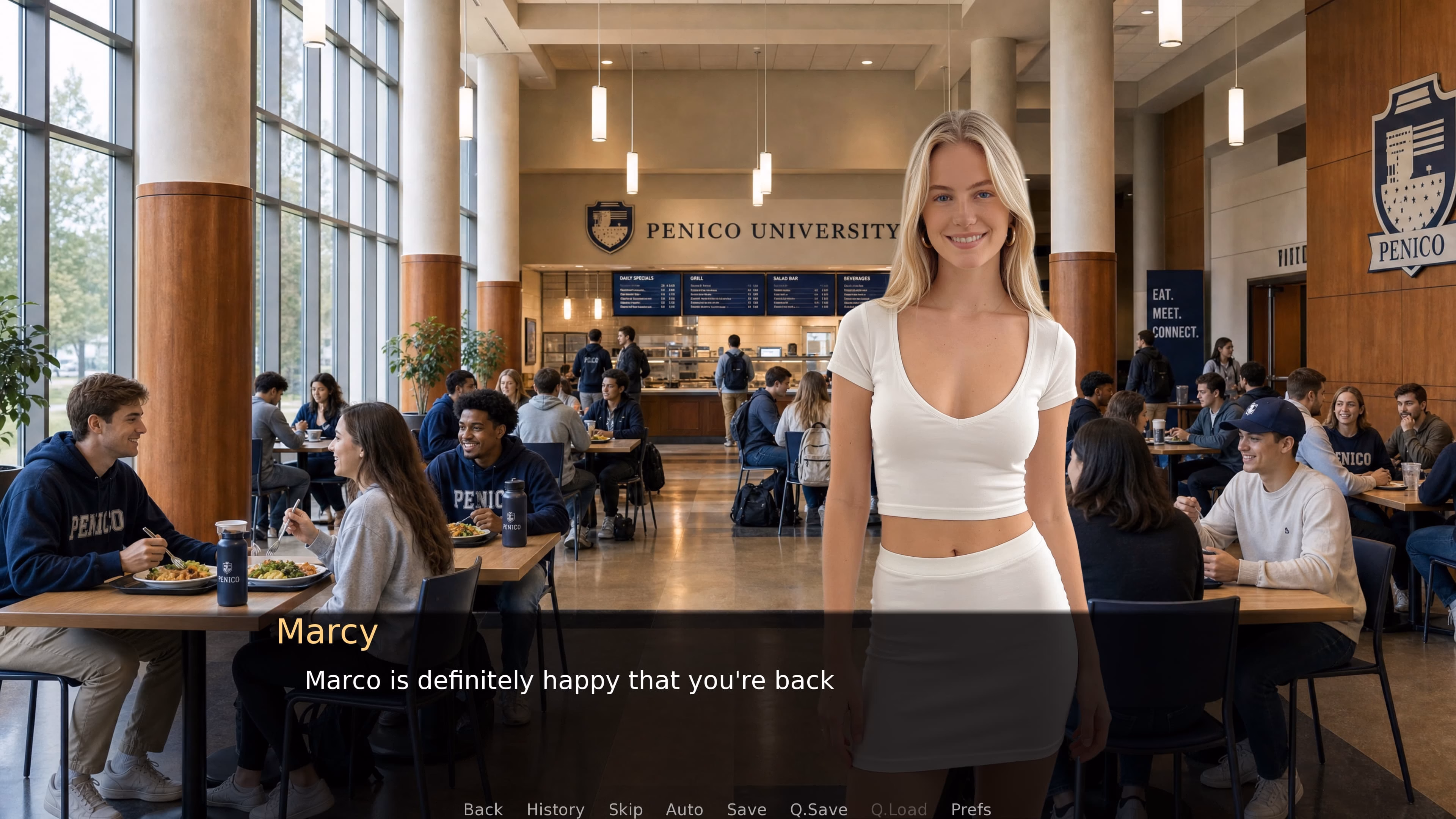 VN Ren'Py University Spy [v0.1] [Lanyard Interactive]