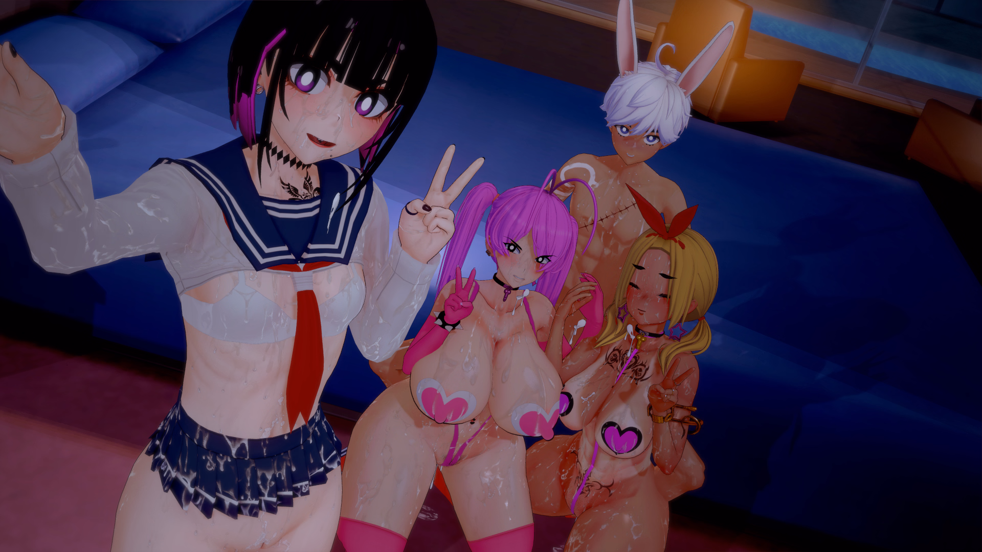 VN Unity Bunny Hero Works Part-Time [v0.2] [Bunify Studio]