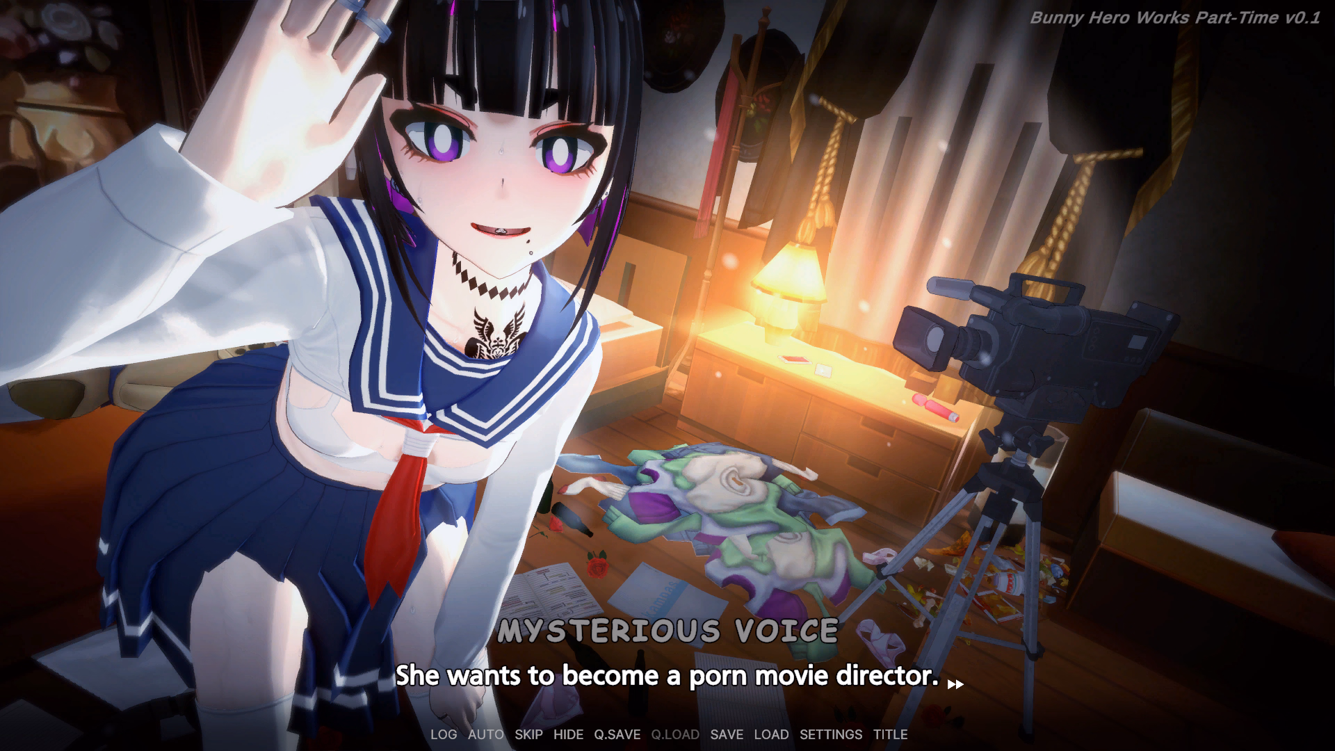 VN Unity Bunny Hero Works Part-Time [v0.2] [Bunify Studio]
