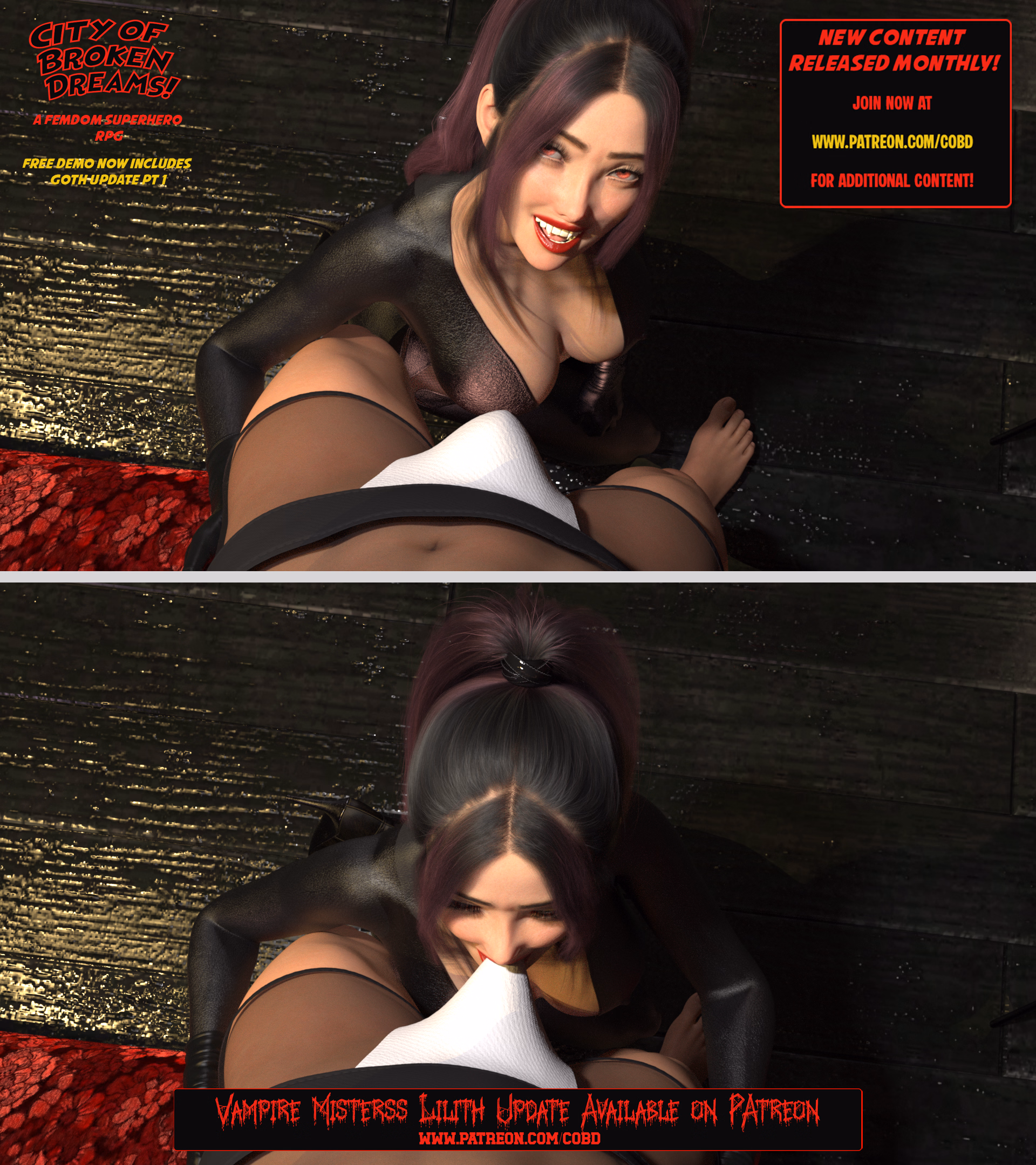 RPGM City of Broken Dreams: A Femdom Superhero Game [v0.192] [BrokenDreams]