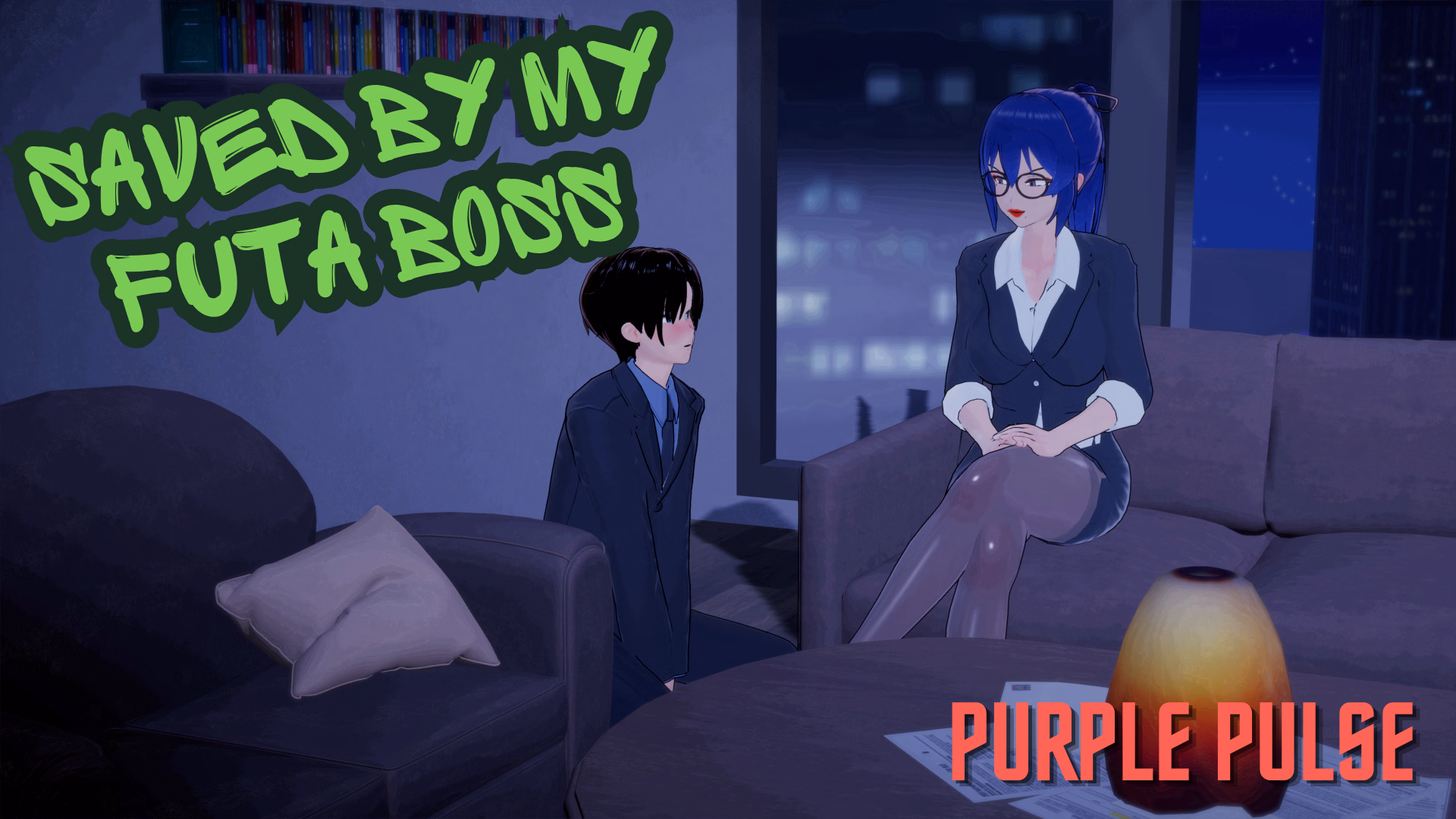 VN Ren'Py Completed Saved By My Futa Boss [v1.0] [Purple Pulse] download