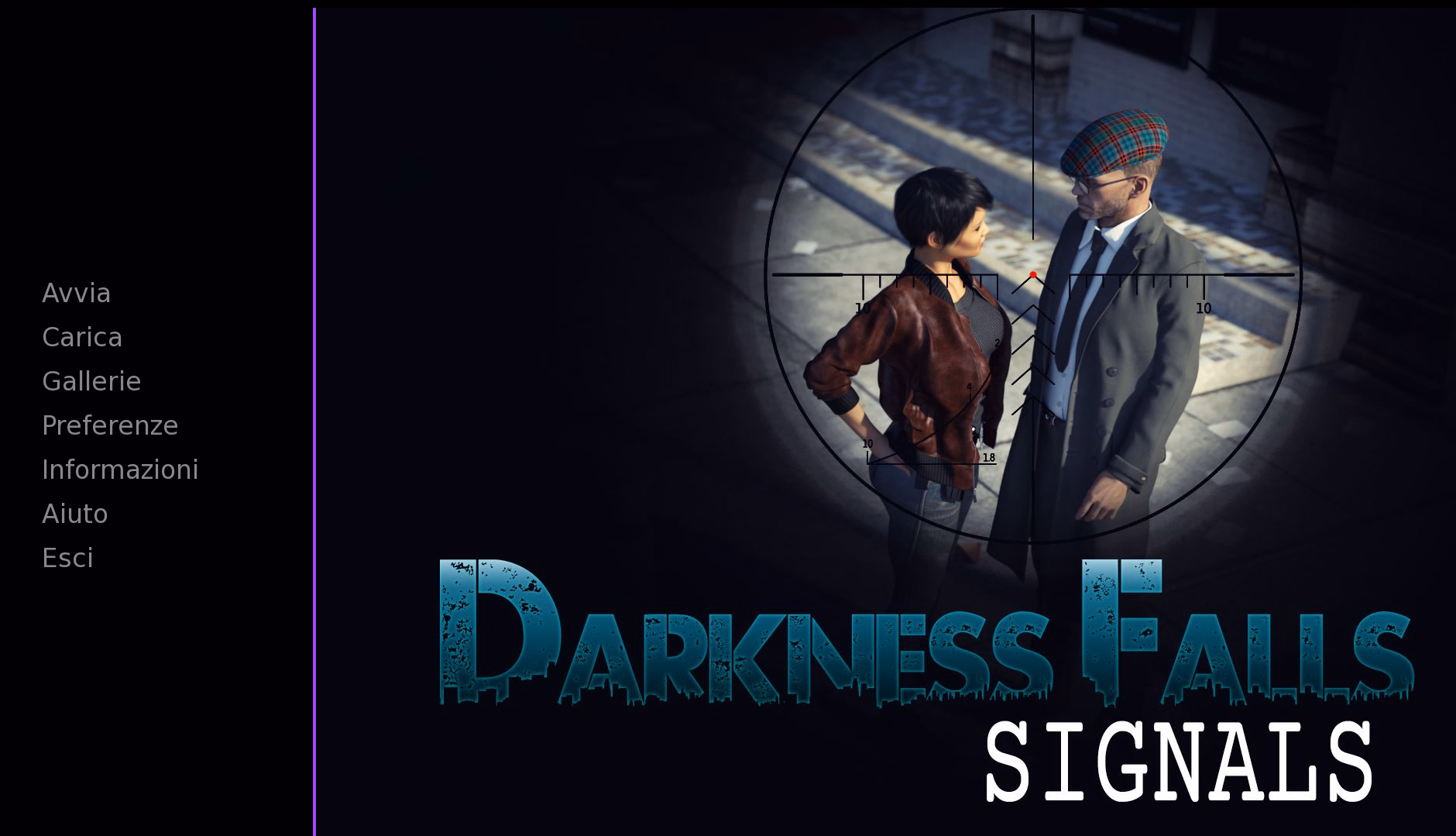 VN Ren'Py Completed Darkness Falls: Signals [v1.0] [Tora Productions]
