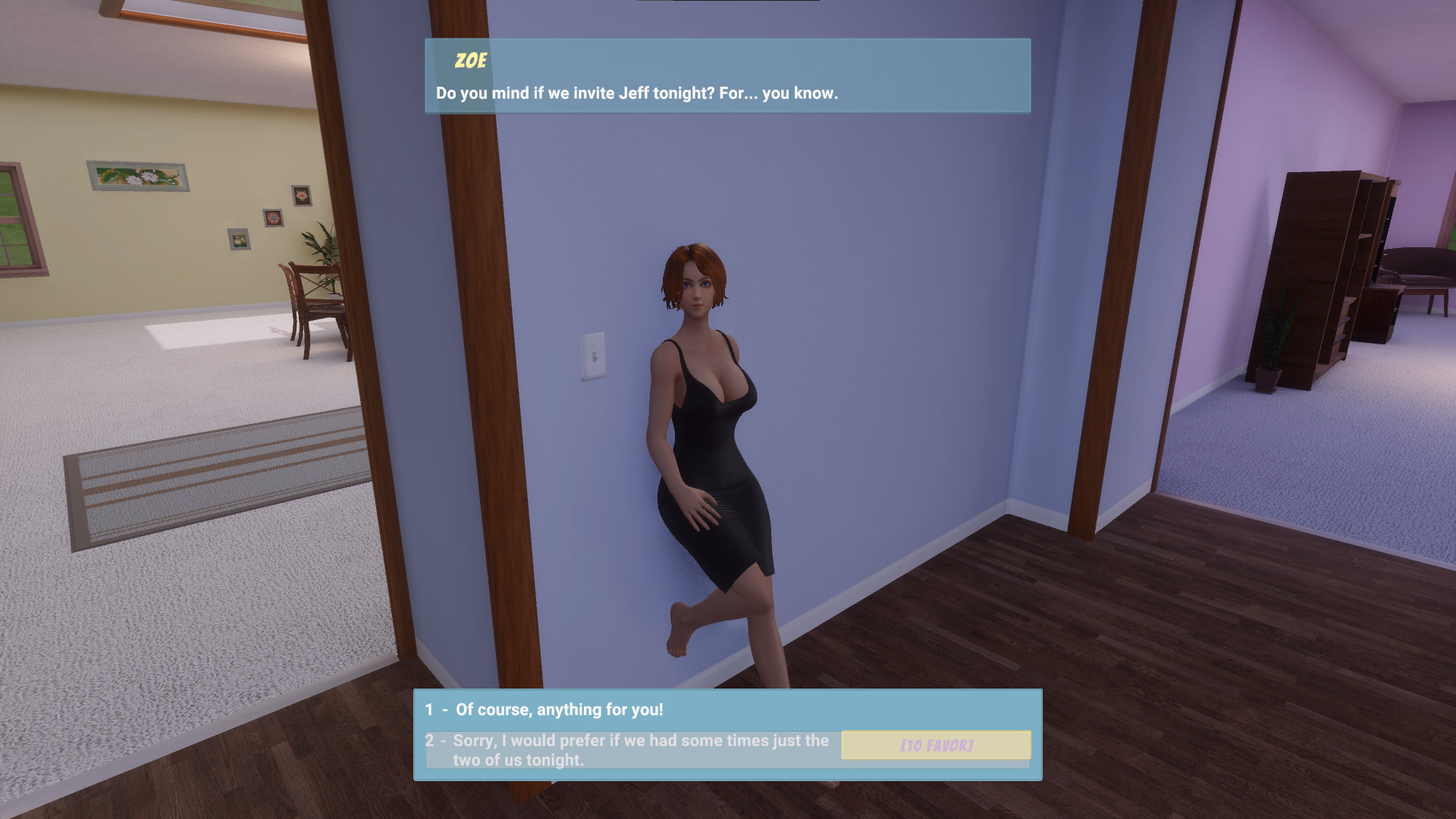 Unity Completed Femdom Wife Game - Zoe [v1.85] [FemdomWifeGame]