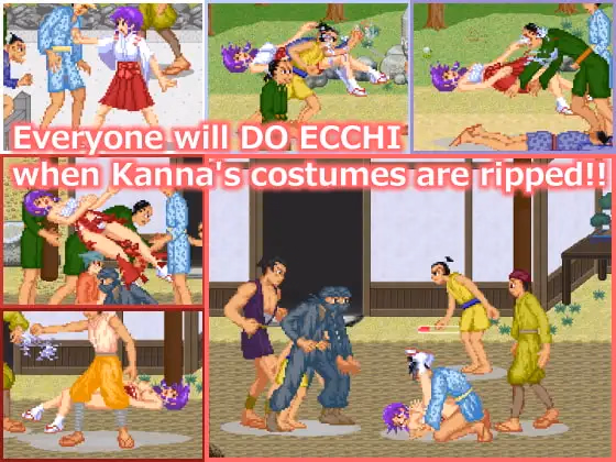 Others Completed Shrine Maiden Kanna's Meatheaded ExorFist Record [v2.03] [Maruru Software]