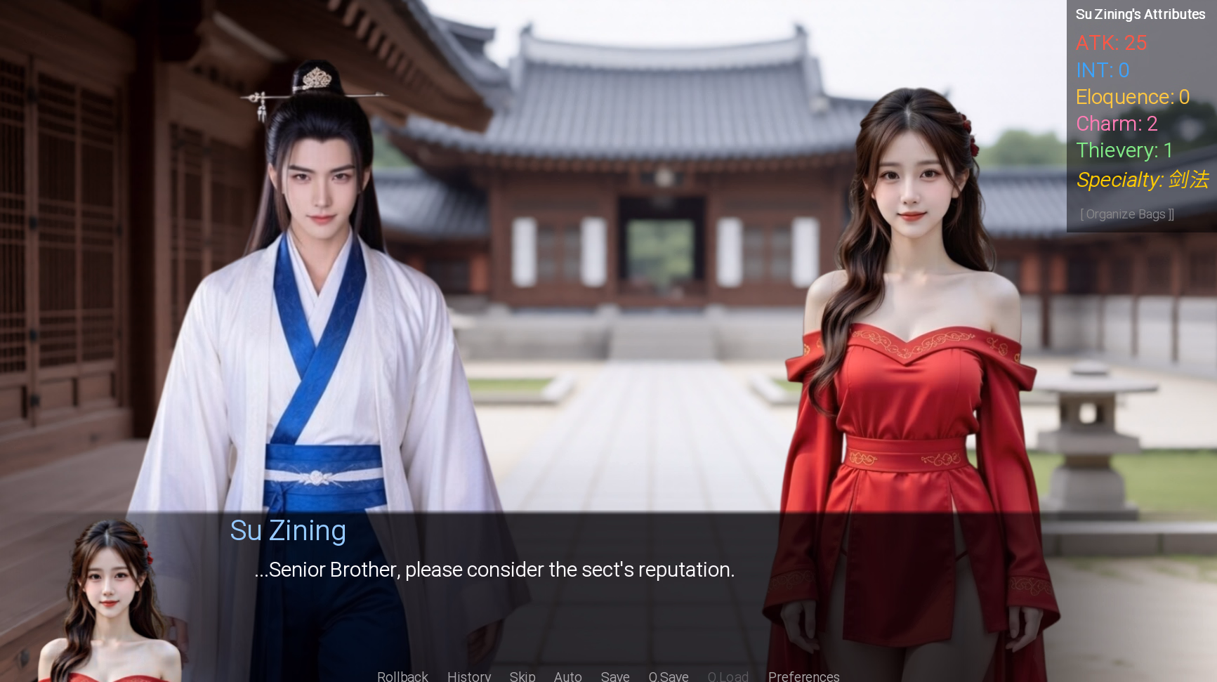 Ren'Py The Heroine's Vendetta [v0.1.1] [Lunar Whisper]