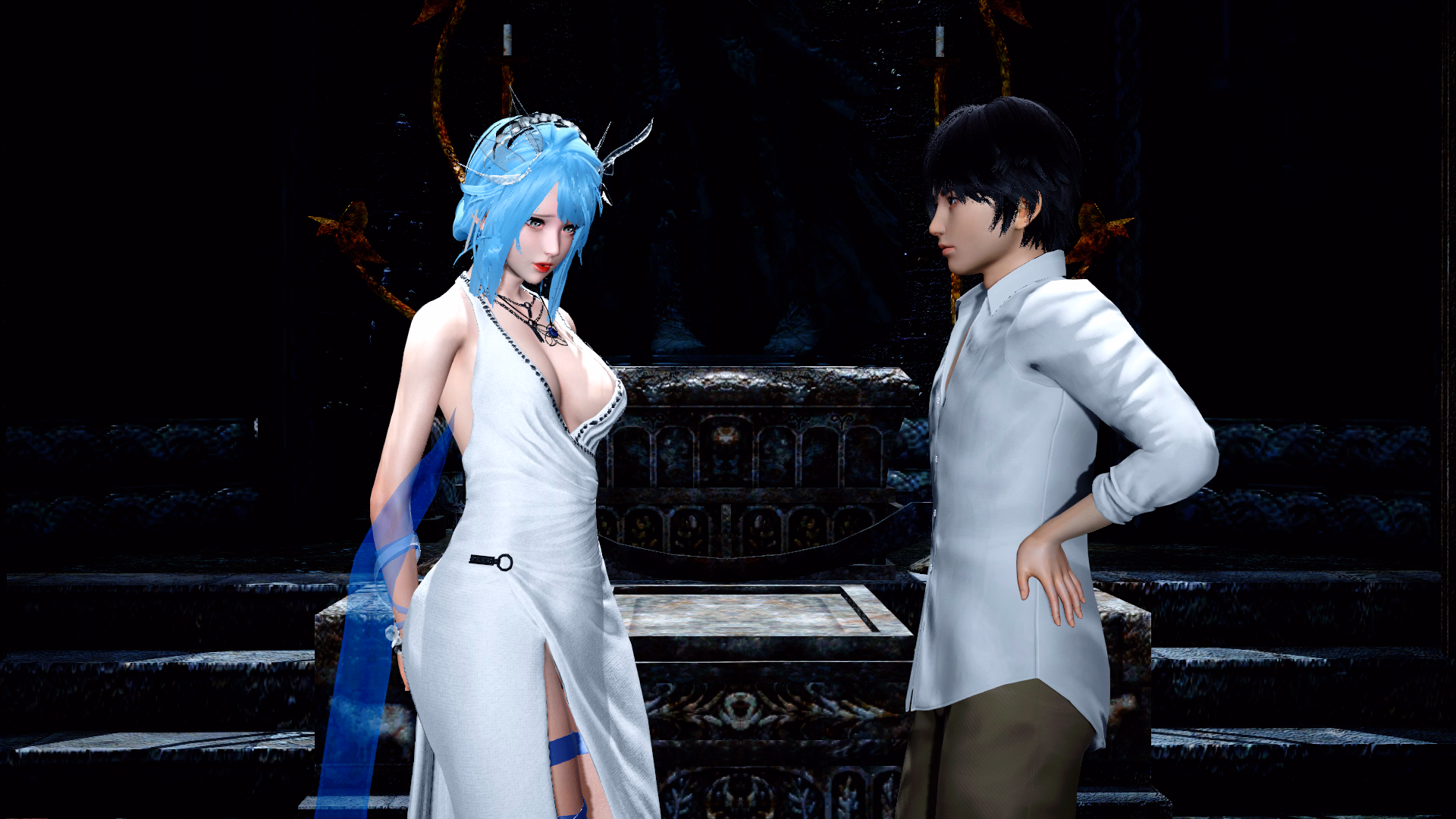 VN Ren'Py The Moon Club [v0.3.0] [Project mNm]