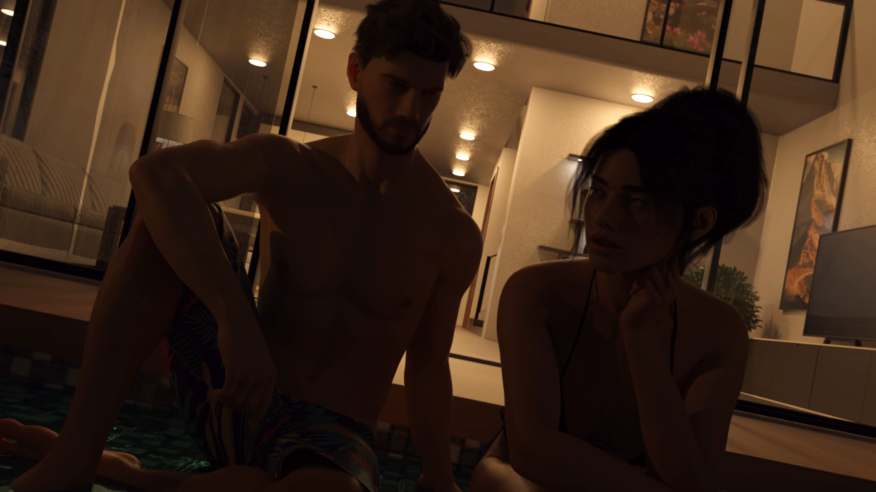 VN Ren'Py Abandoned Rain After Her [v0.1] [Frontrise Studios]