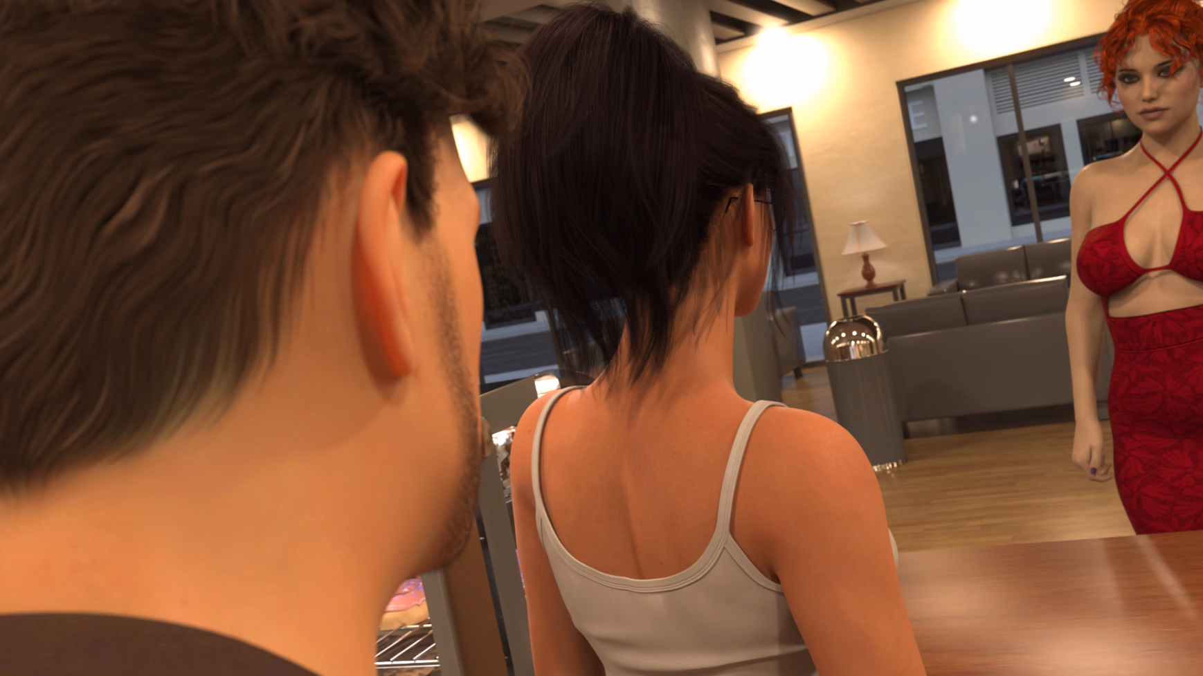VN Ren'Py Abandoned Rain After Her [v0.1] [Frontrise Studios]