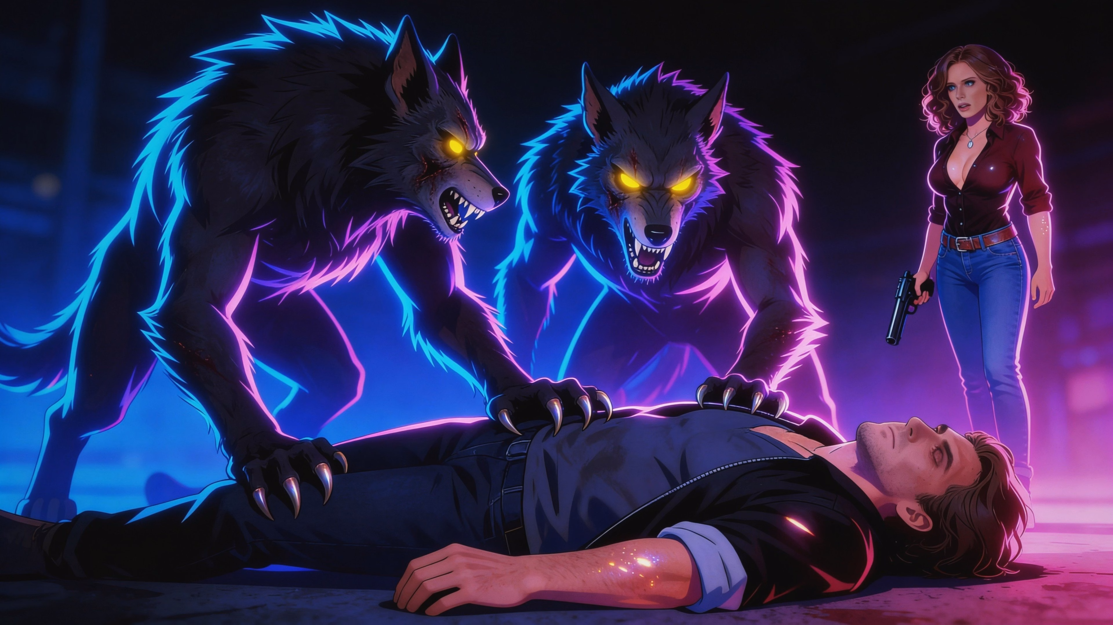VN Ren'Py Neon Hunter Samael's Soldier [v0.3] [NeonHunter]
