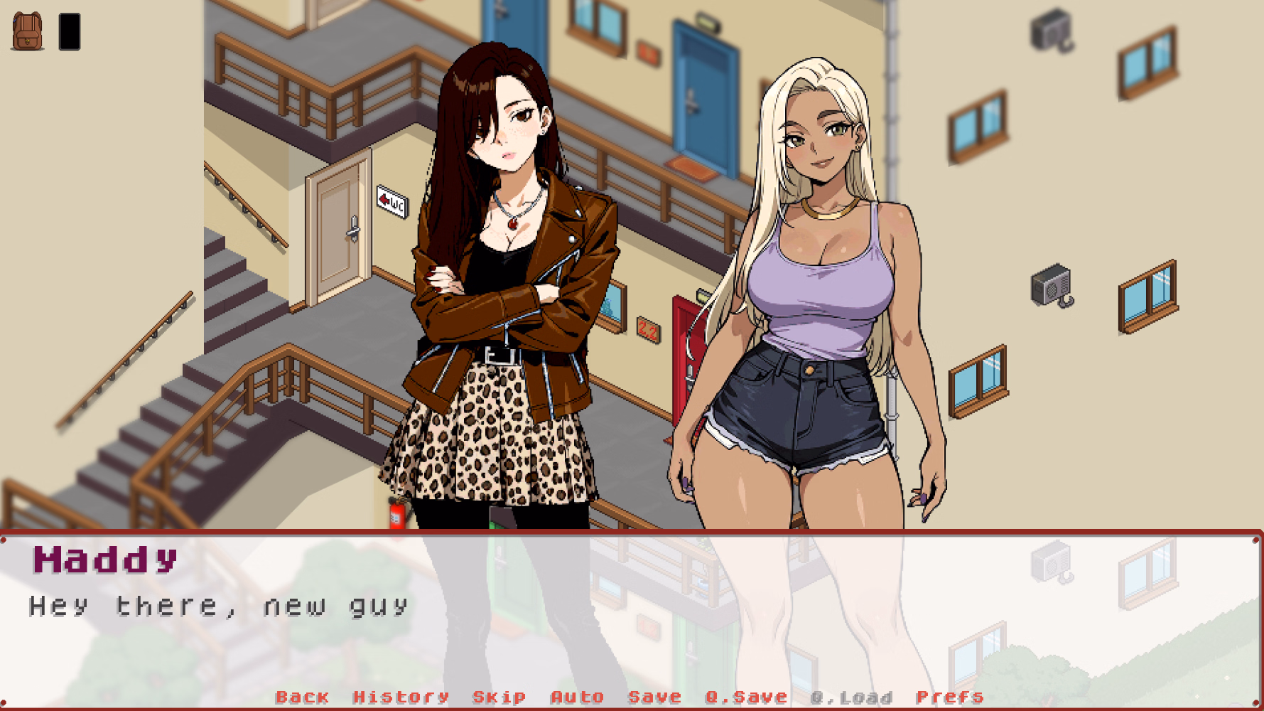 Ren'Py Those Were the Days [v0.001] [YellowFoot Games]