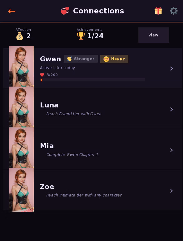 Ren'Py Gwen DM Chat Sim [v0.2.1] [RAW AI Obsessions]