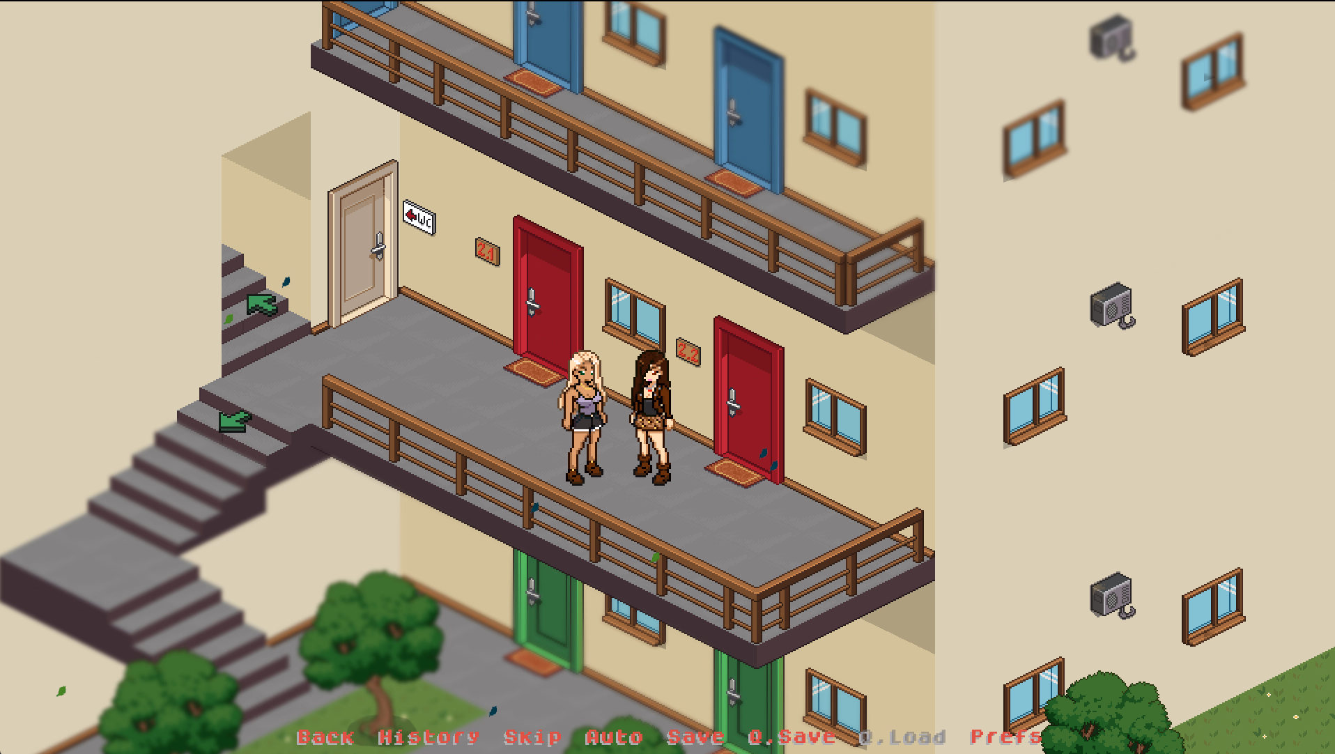 Ren'Py Those Were the Days [v0.002] [YellowFoot Games]