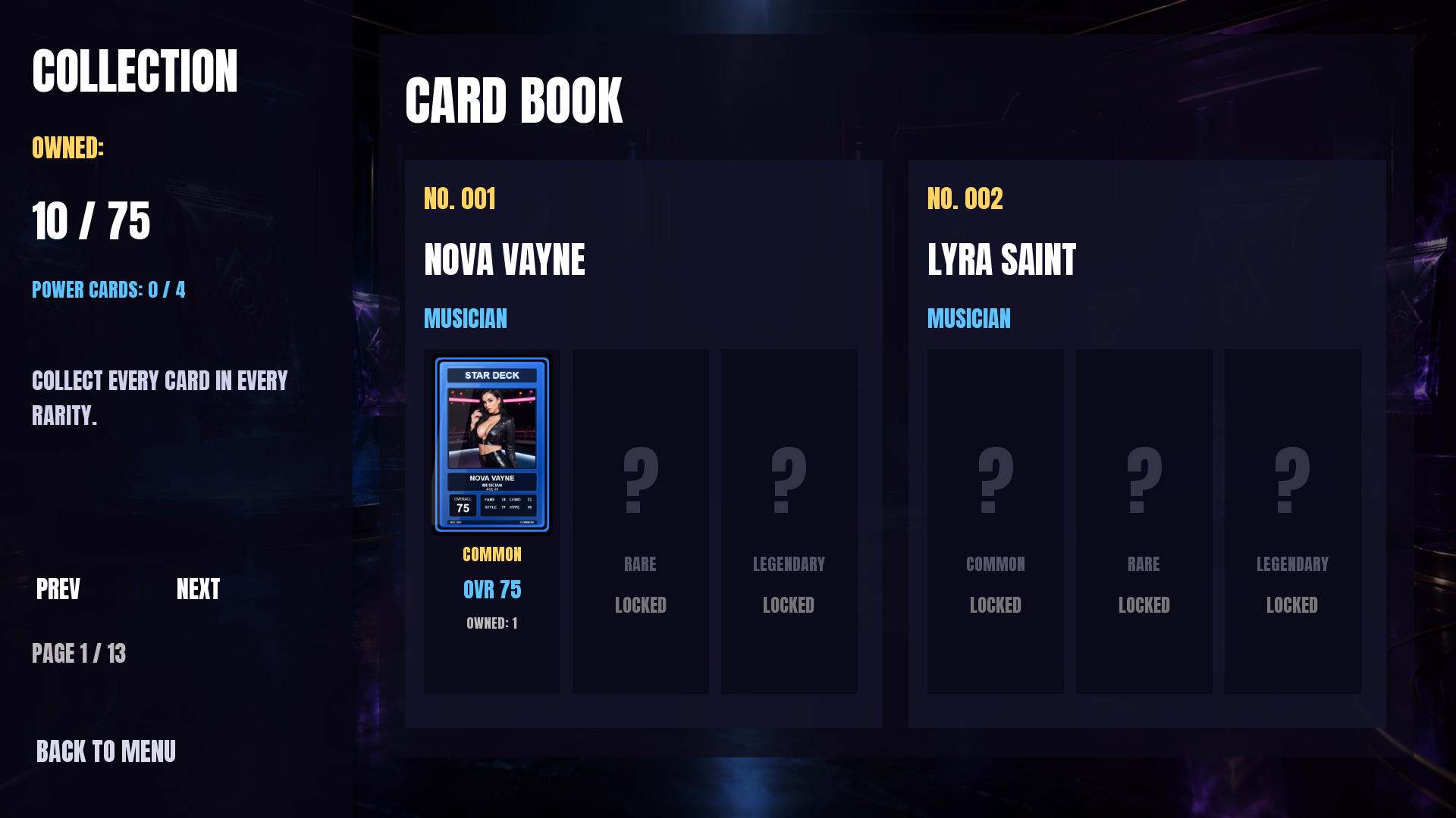 Ren'Py Star Deck [v1.1] [EmmaStarGames]