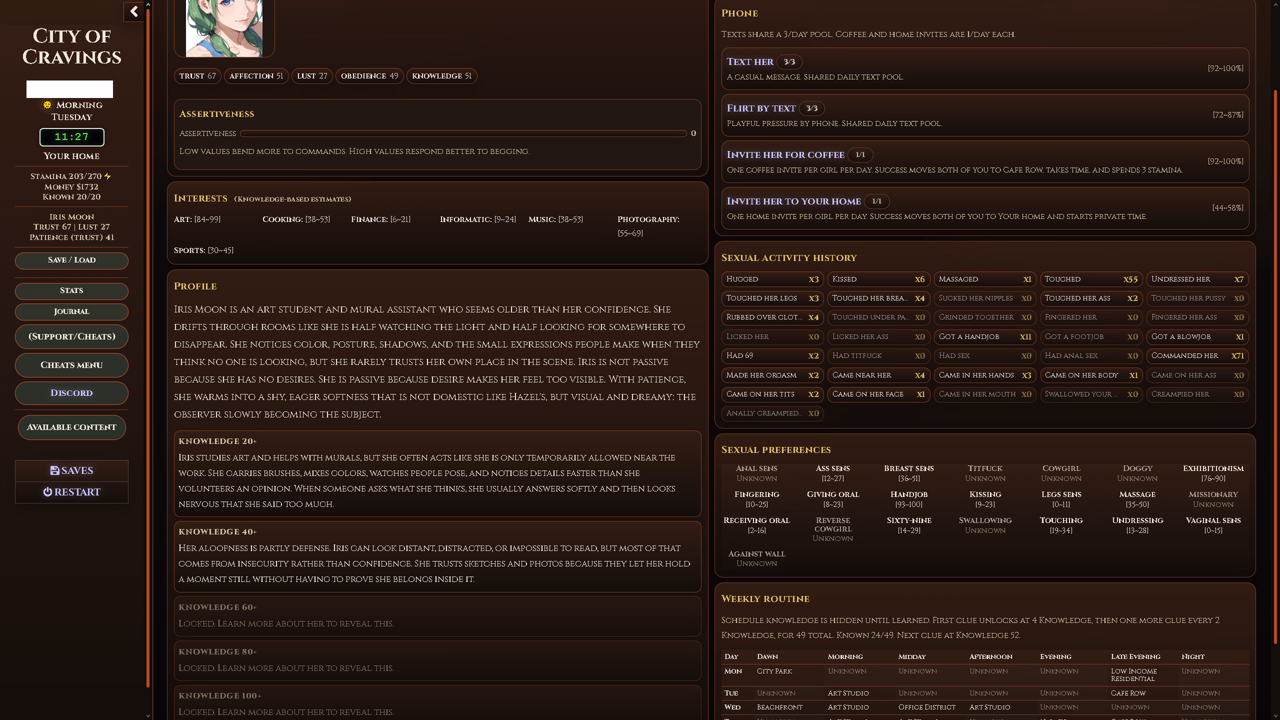HTML City of cravings [v0.1] [Citocrav]
