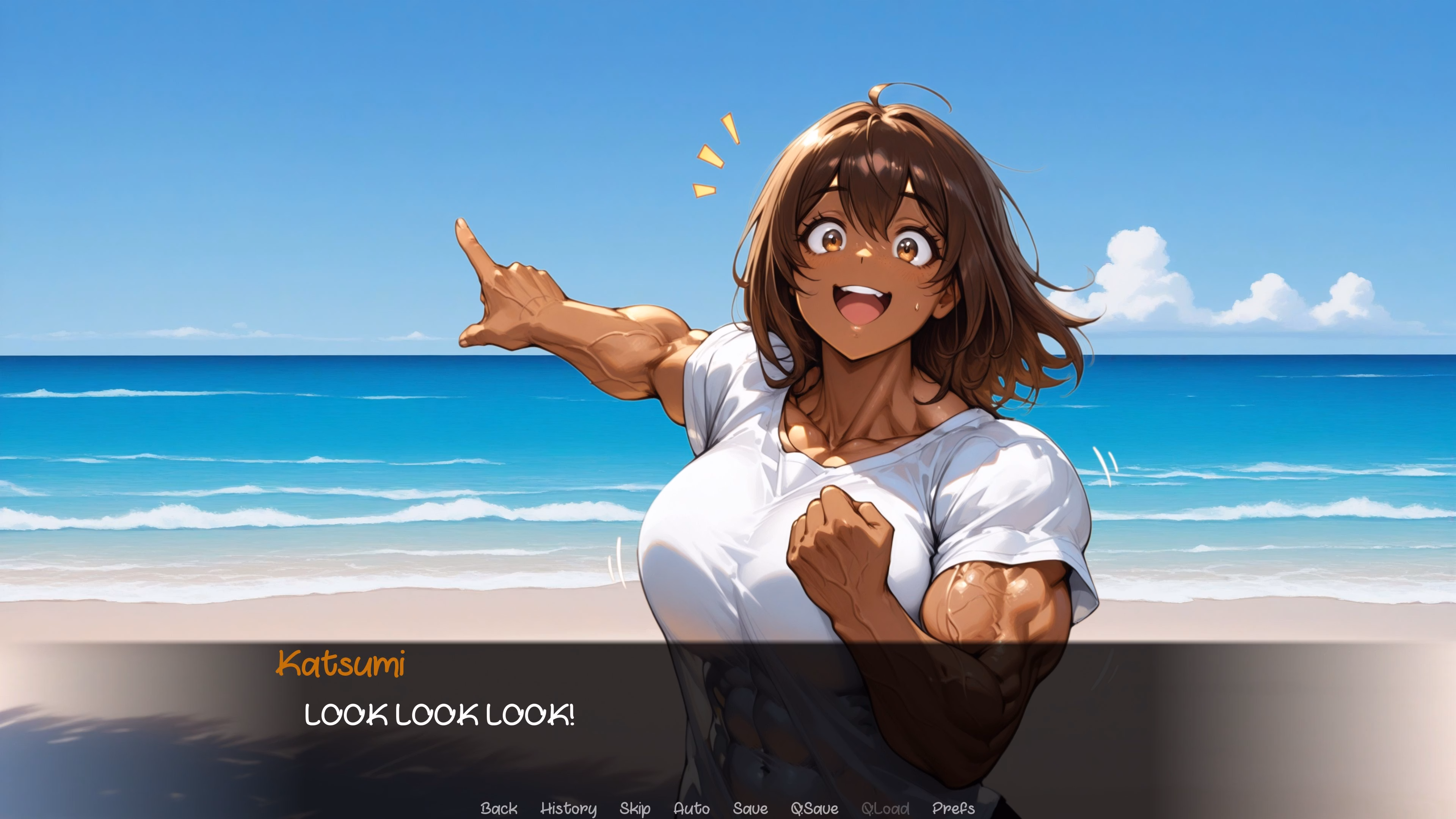 VN Ren'Py Muscle Beach [v1.0 Public] [FMG-Smug]
