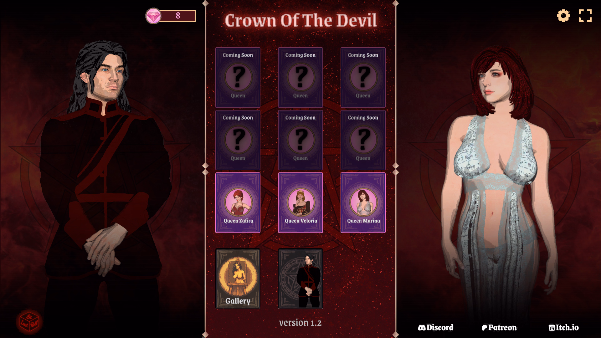 Unity Crown of the Devil [v1.1] [Lust And Roll]