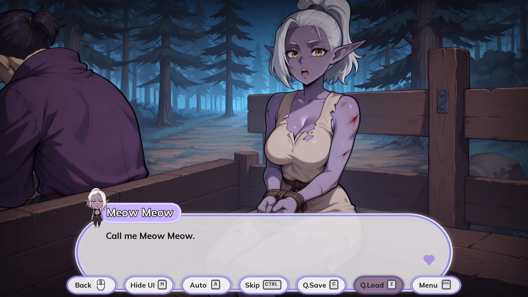 Ren'Py A Night With: Dark-Elf [Demo] [Naughty Narratives]