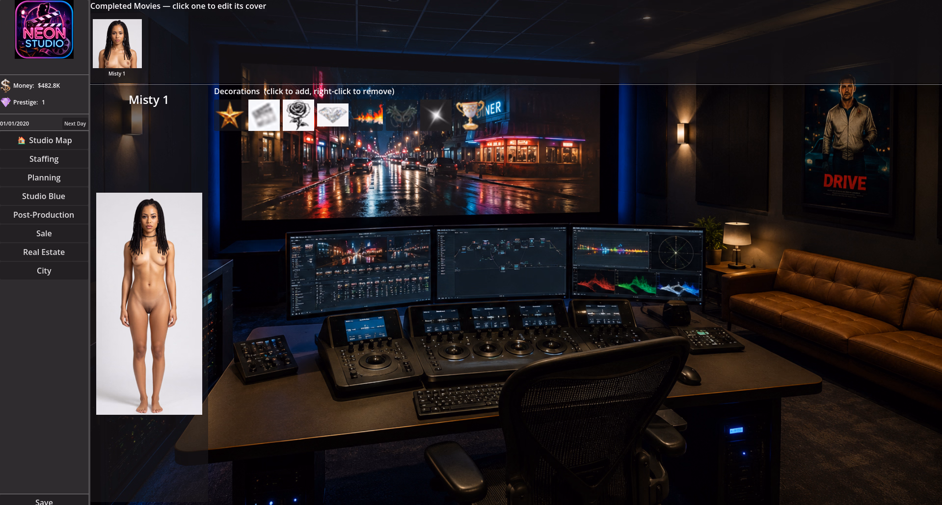 Godot Neon Studio Tycoon [v1.2] [Neon Studio]